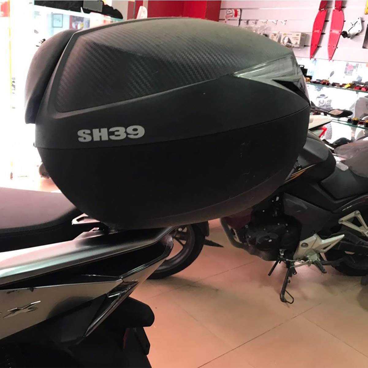 Soporte de portaequipajes espalda de Acero Inoxidable para Motocicleta Soporte de portaequipajes para Honda Forza 125 250 300 2017-2022