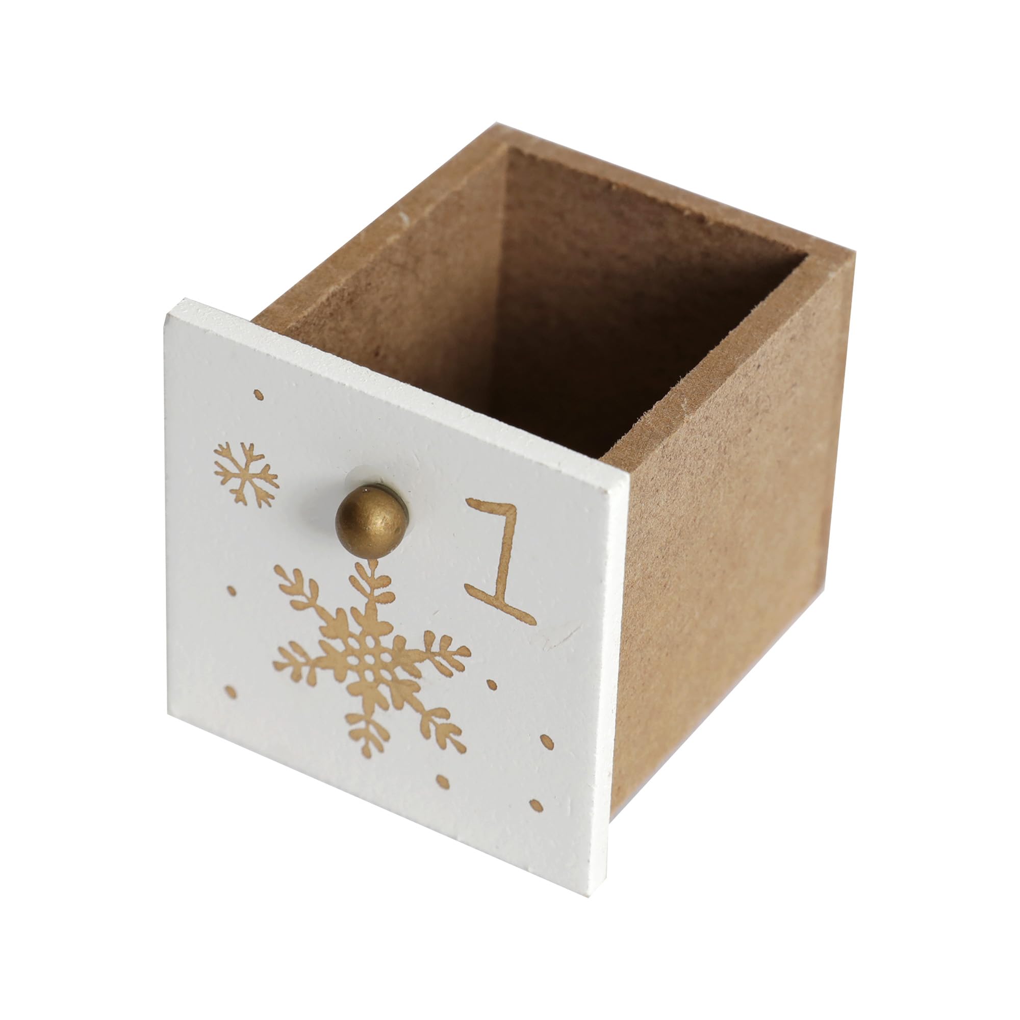 Calendario de Adviento de madera de árbol de Navidad de 15 pulgadas con 24 cajones, cuenta regresiva para Navidad, regalos de vacaciones para adultos y niños, decoración del hogar,