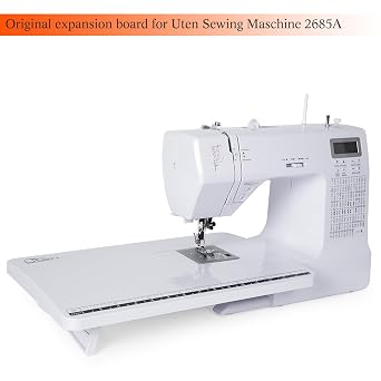 AGM Sewing Machine Extension Table Compatible with 2685A Sewing Machine, White