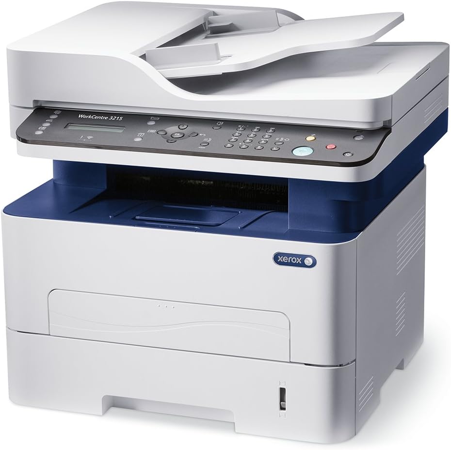 Сол жагы view of the Xerox WorkCentre 3215/NI printer.