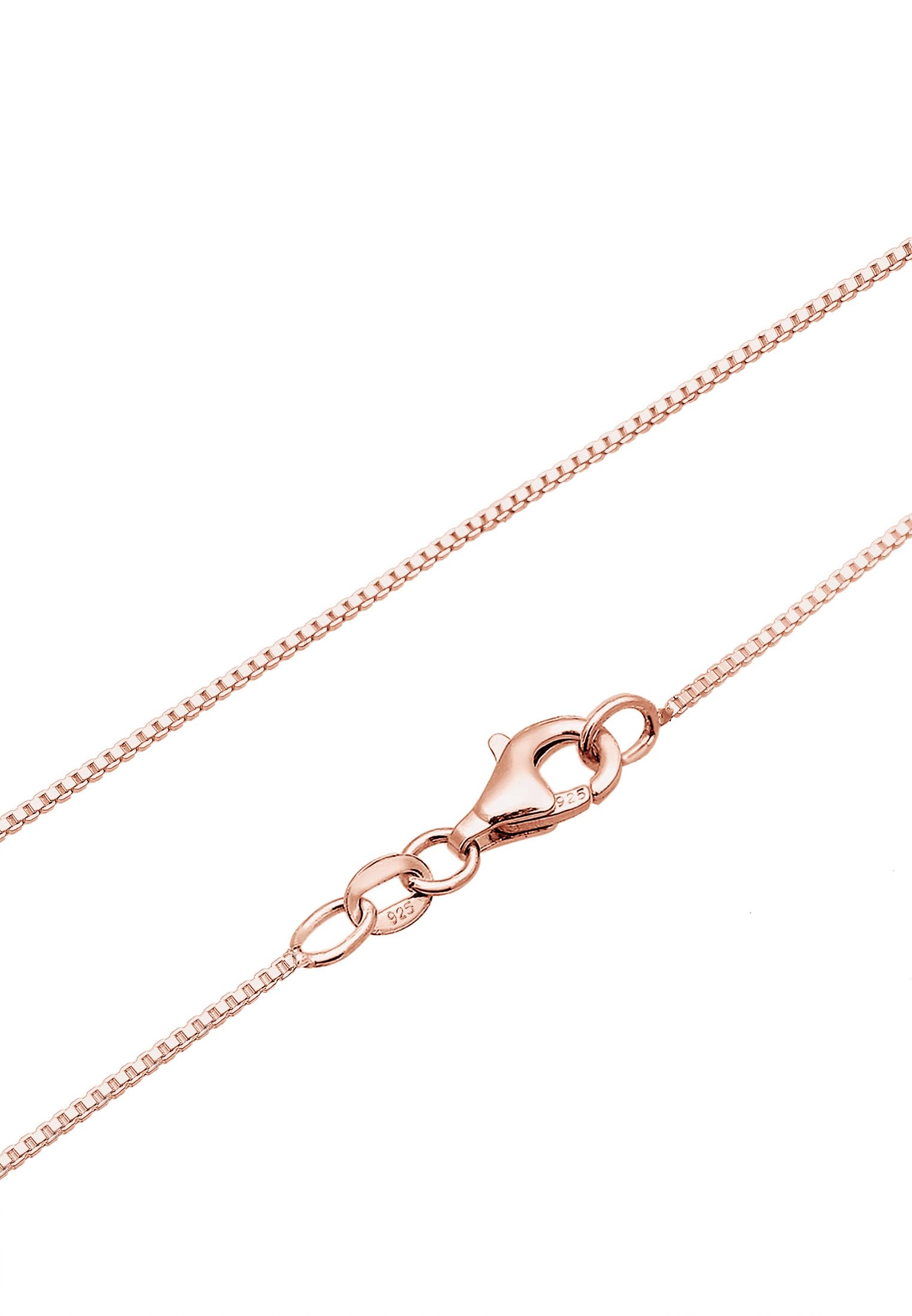 Elli Halskette Damen mit Anhänger Plättchen im Vintage Antique Look