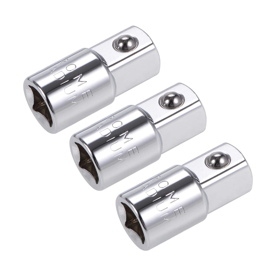 SPORTARC Lot De 3 Adaptateurs De Douille, 1/4", 3/8", 1/2" Femelle