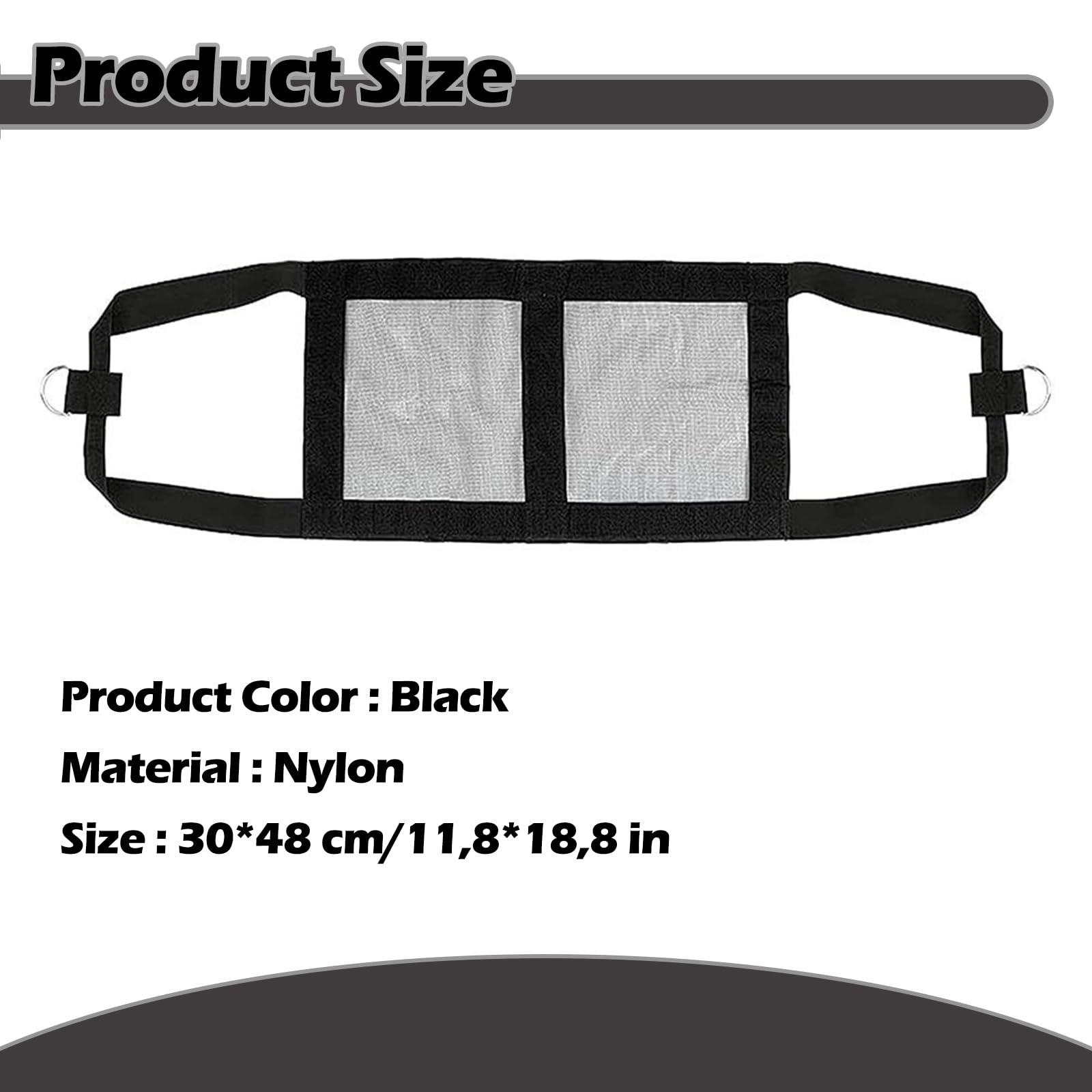 Bétail Sling, Hamac De Toilettage, Sangle De Pesée Réglable, Fournitures De Pesée Du Bétail, Pèse-Bébé En Nylon Pour Animaux Veau, Écharpe De Pesée Pour Animaux, Ceinture De Pesée Pour Le Bétail