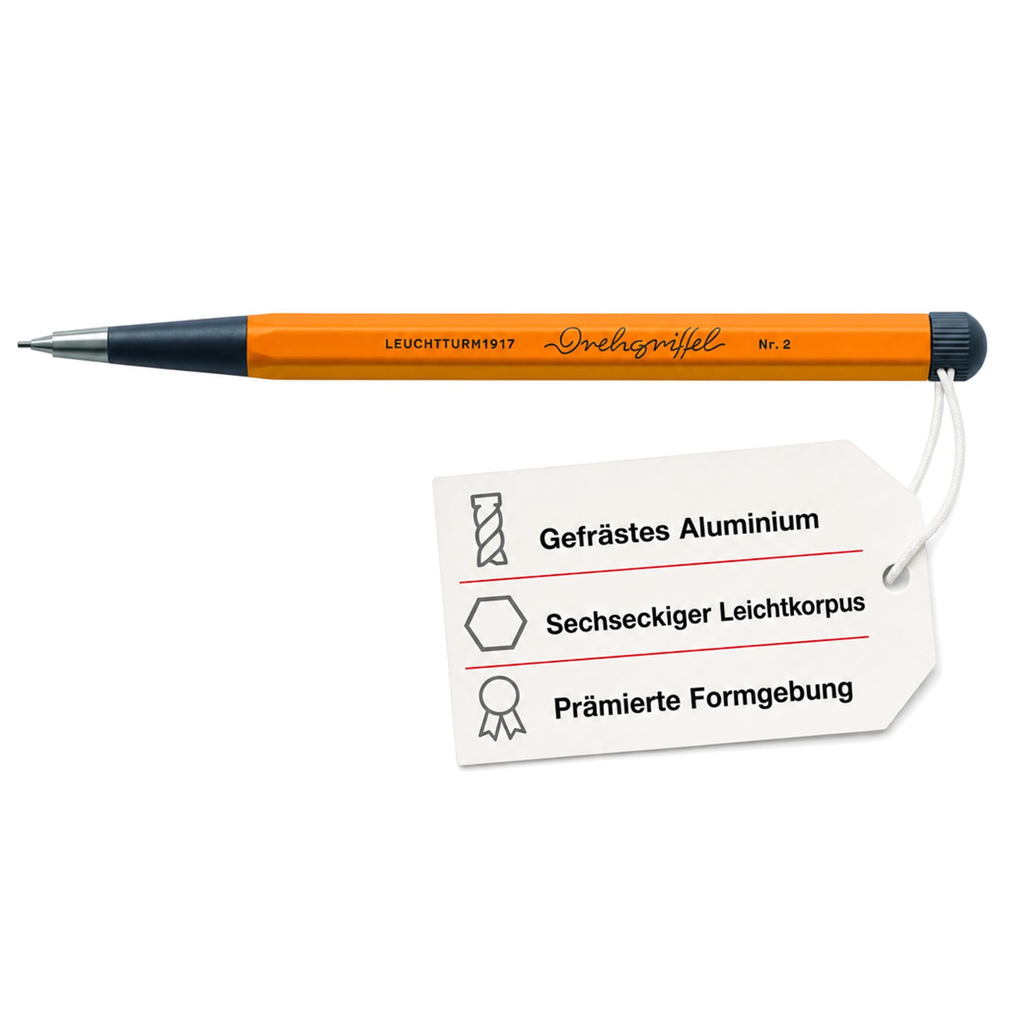 LEUCHTTURM1917 Drehgriffel Mechanical Pencil 0.7mm Rising Sun