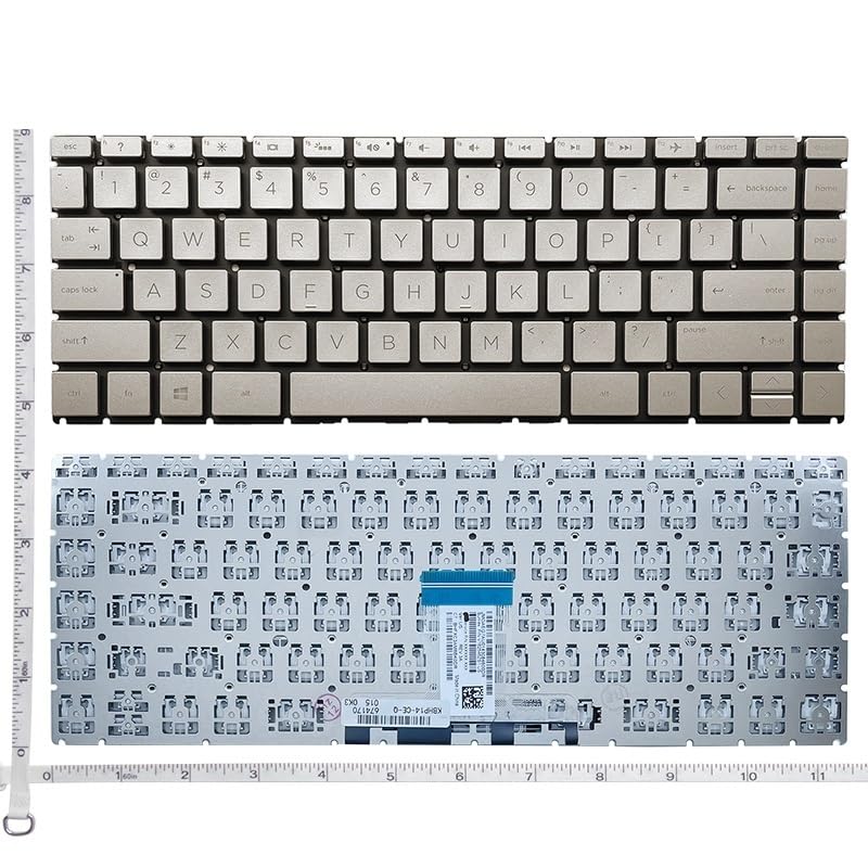 Clavier américain pour HP 14-DA 14-DH TPN-Q190 pour réparer les touches bloquées de votre PC portable