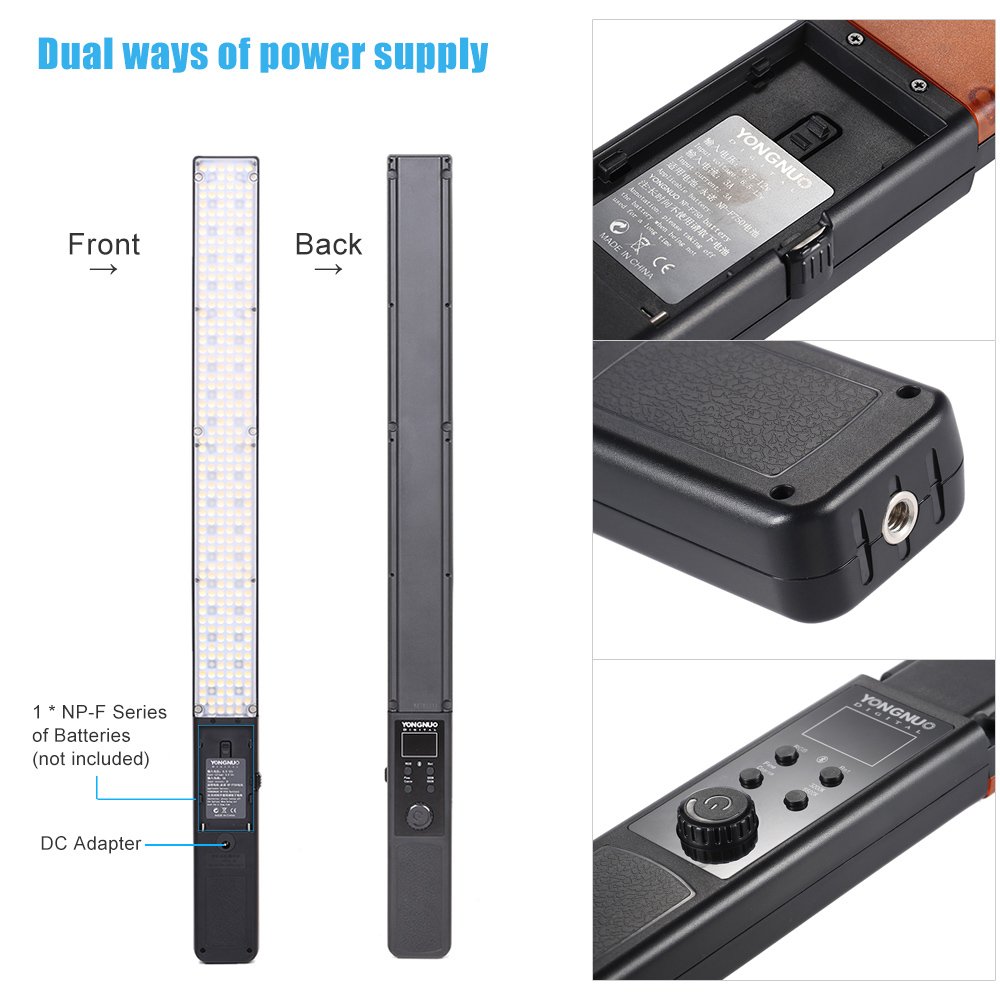 Amazon | YONGNUO YN360 LED CRI95 + デュアルカラー温度 5500K 3200K