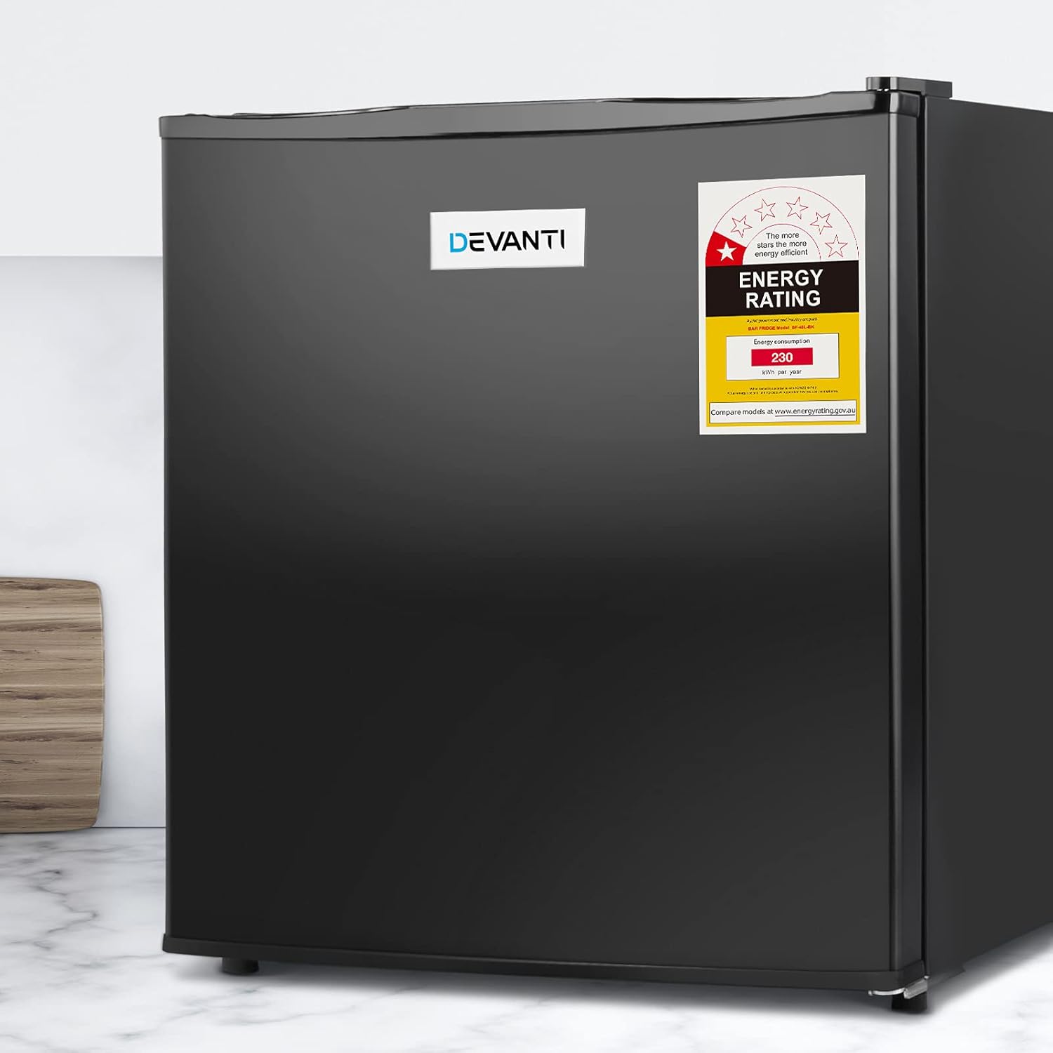 Devanti Mini Bar Fridge Portable Office Apartment Refrigerator Cooler