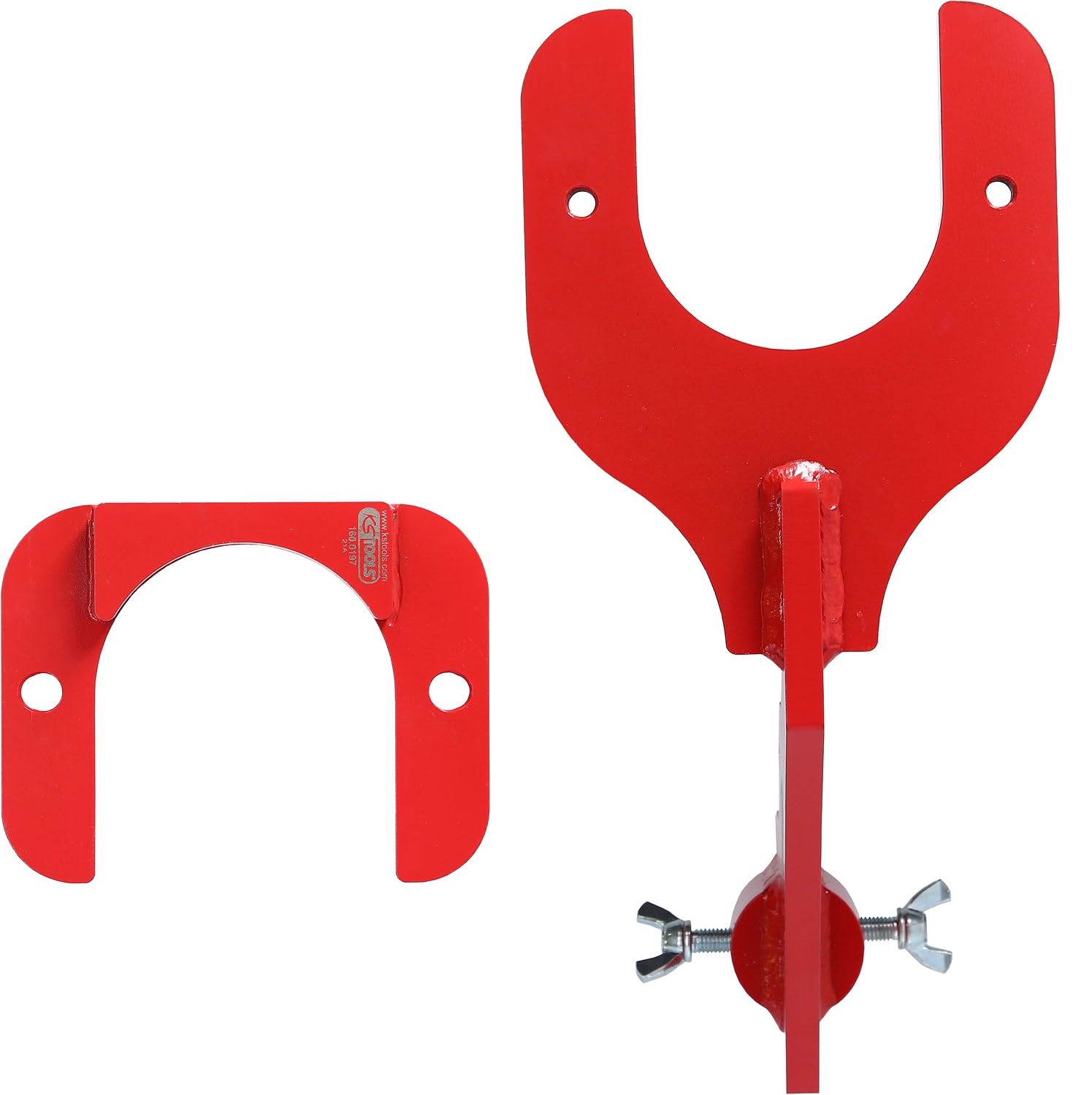 KS Tools 160.0195 Sostegno gamba ammortizzatrice McPhersone per sollevatore cambio, 4 pz