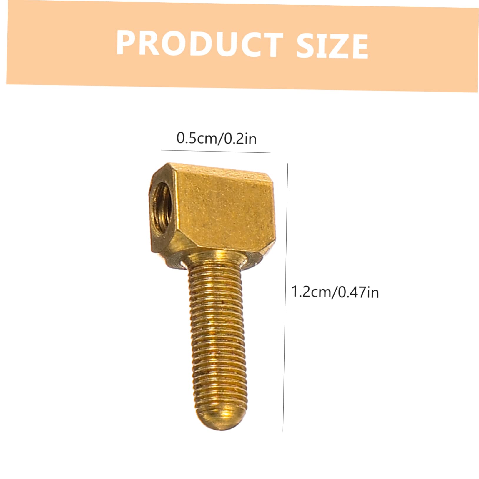 OFFSCH Professional Cello Bow Frog Screw Cello Screw for Violin Bow Part Replacement