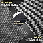 GXMMAT Large Yoga Mat 12'x6'/10'x6'/6'x8'(7mm), Extra Thick Workout Mats for Home Gym Flooring, Ultra Comfortable Non-Slip Quick Resilient Barefoot Wide Exercise Mat for Pilates, Stretching,Meditation - Image 3