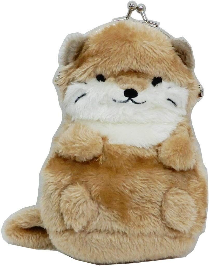 カワウソ ミニポーチ ぬいぐるみガマグチ Petit Colon 新品未使用正規品 アニマル かわいい グッズ ギフト雑貨 通販 サンタン カワウソ ミニポーチ ぬいぐるみガマグチ Petit Colon 新品未使用正規品 アニマル かわいい グッズ ギフト雑貨 通販 サンタン