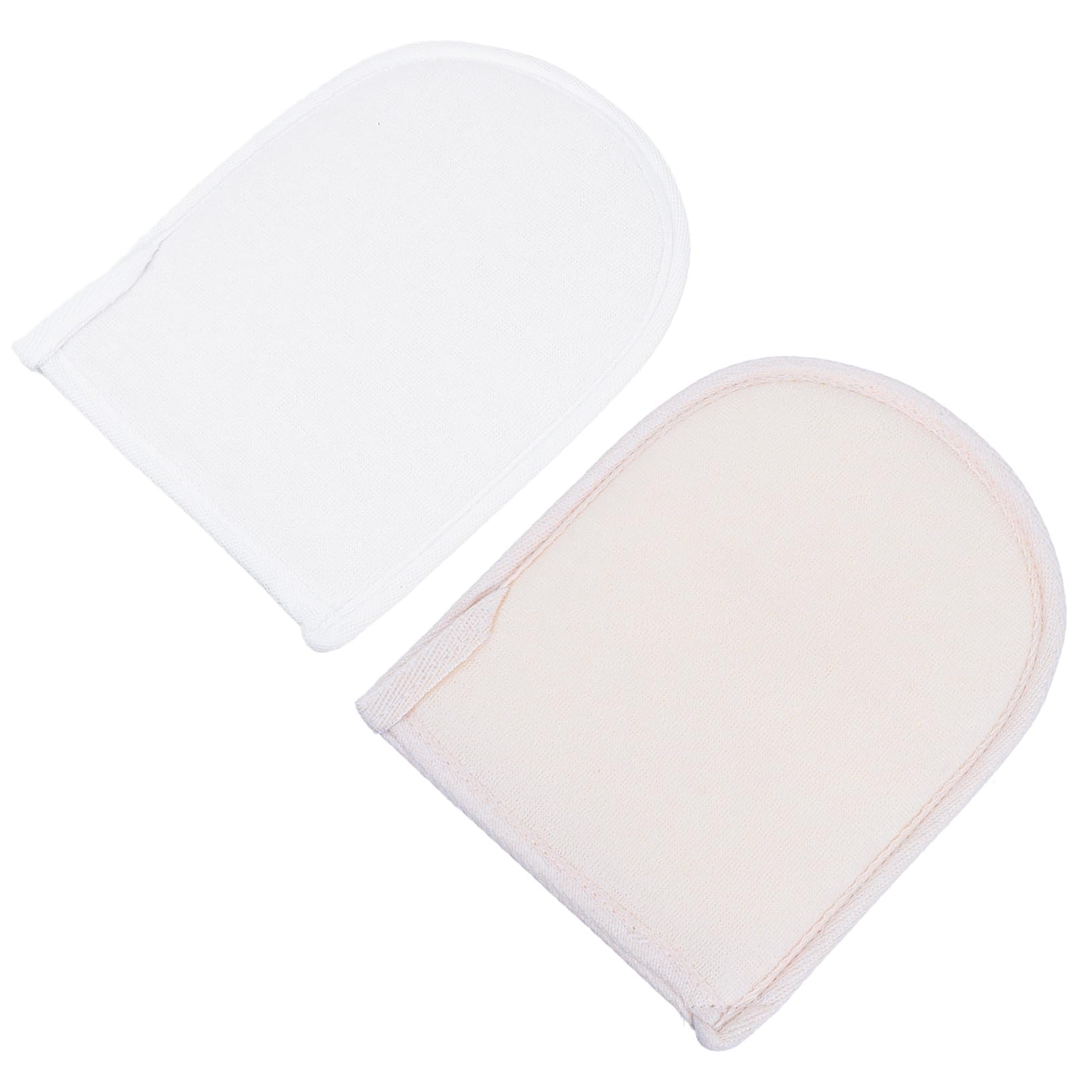 DOITOOL 6 Piezas guantes de toalla de baño guante de esponja de baño esponja de limpieza guante para fregar la ducha cepillo exfoliante masaje Depurador cepillo de baño esponja vegetal