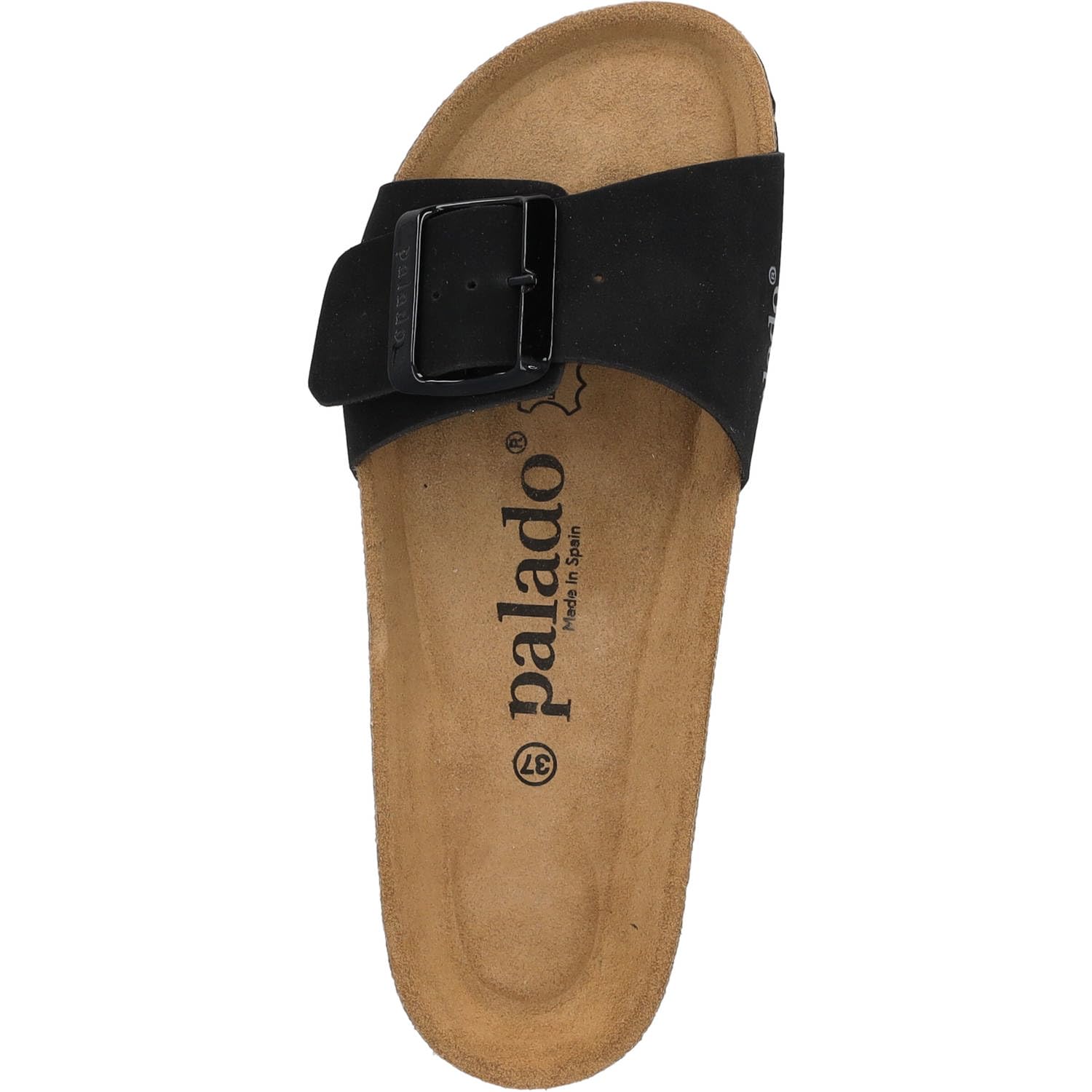 Palado Pantoletten Damen Malta EGS Haze – elegante Sandalen Made in Spain - bequeme Hausschuhe mit Kork-Fußbett - modische Sommerschuhe