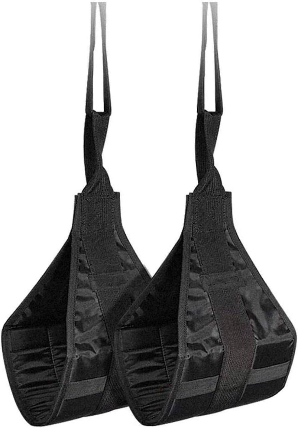 qiuqiu 1 Pair Ab Straps Slings Arm Straps for Abdominal Training Padded Hanging for Abs Padded Hanging Abs Pull Sit Ups Pull Up Bar