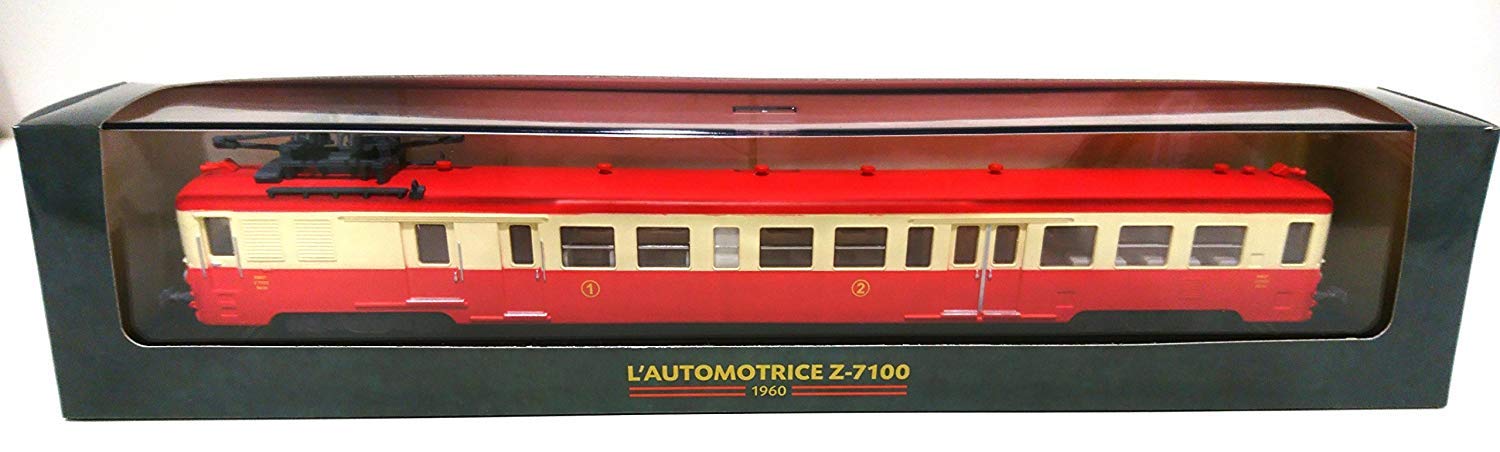 OPO 10 - Set of 4 Railcars SNCF Ho 1/87 Train Locomotive (1+3+4+5) LAM7, Green - Image 2