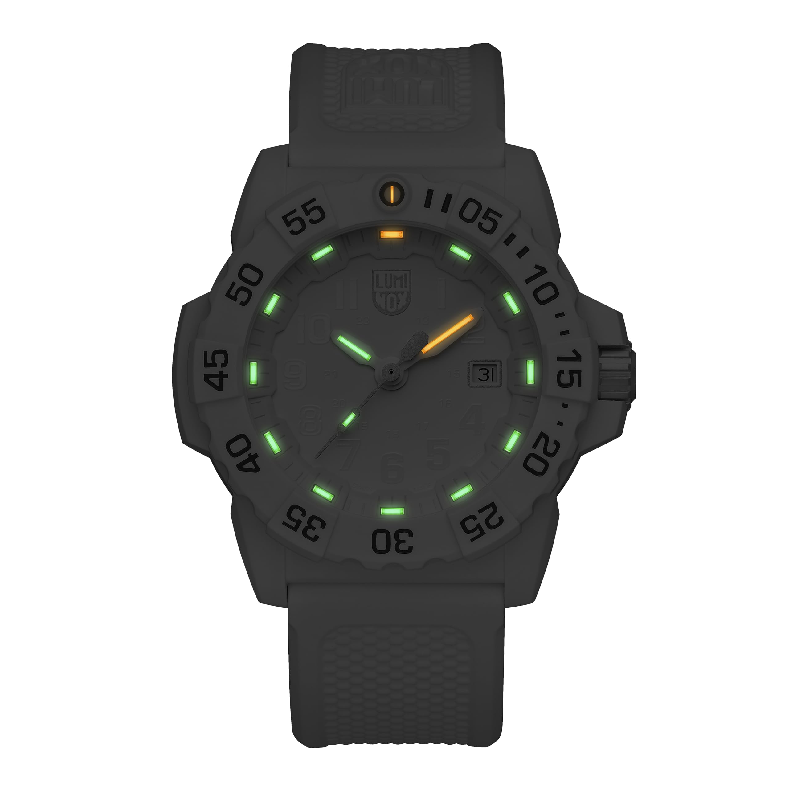 Luminox - Navy Seal X3.CE07 - Orologio subacqueo da uomo - Orologi da uomo - 45mm - Quarzo svizzero - Resistente all'acqua 200M - Cristallo minerale temprato - Cassa in fibra di vetro - Sempre