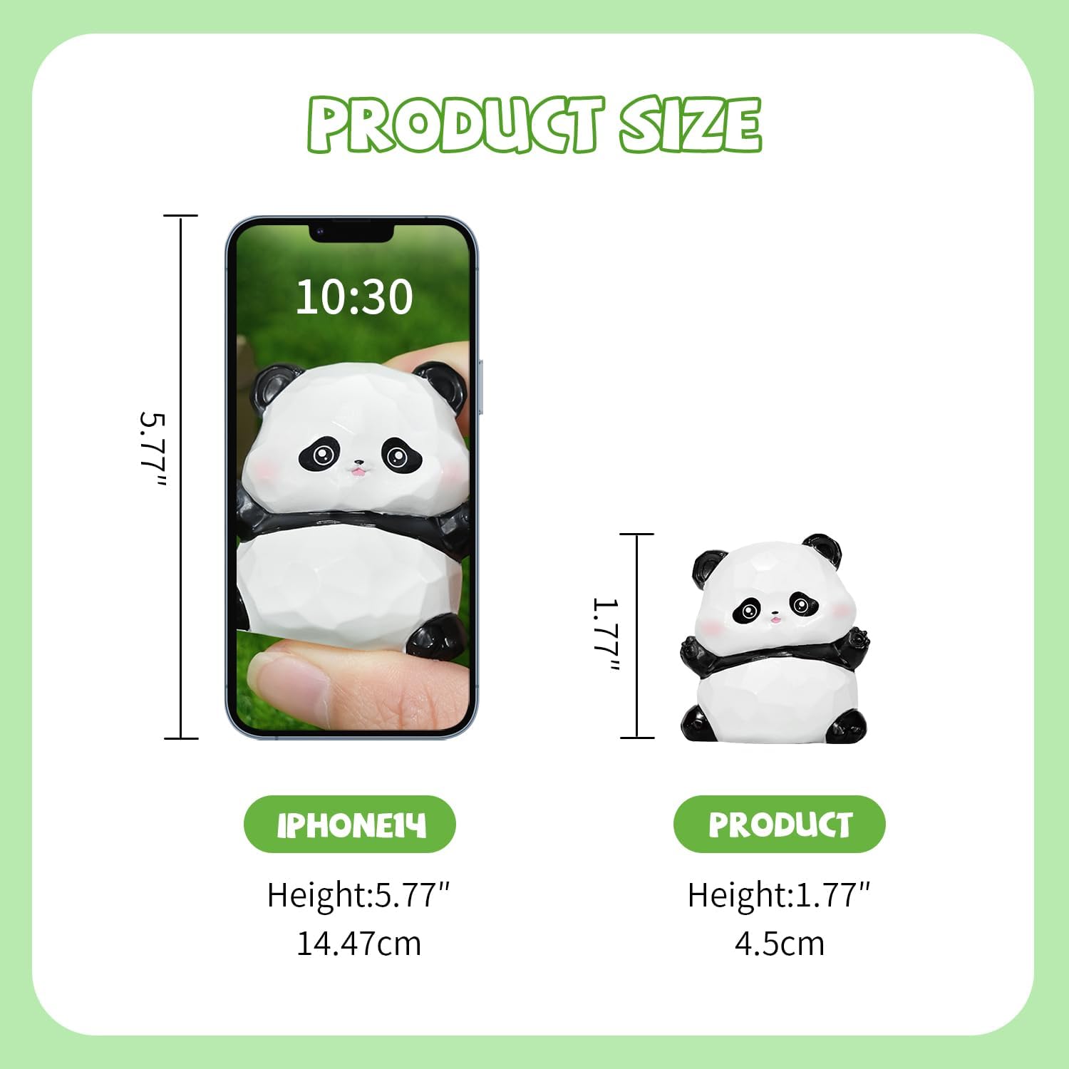 Cute Panda Series Blind Box Figures, Random Design Action Figures Collectible Toys for Birthday Gift, Home Decorations, Single Box