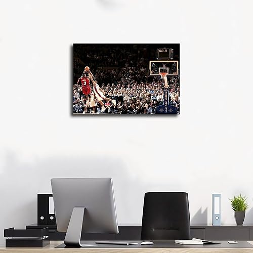 Miniatura 3 de Dwyane Wade - Póster de lienzo para paredes, impresiones artísticas firmadas, impresiones artísticas de baloncesto, sin marco, 12 x 18 pulgadas