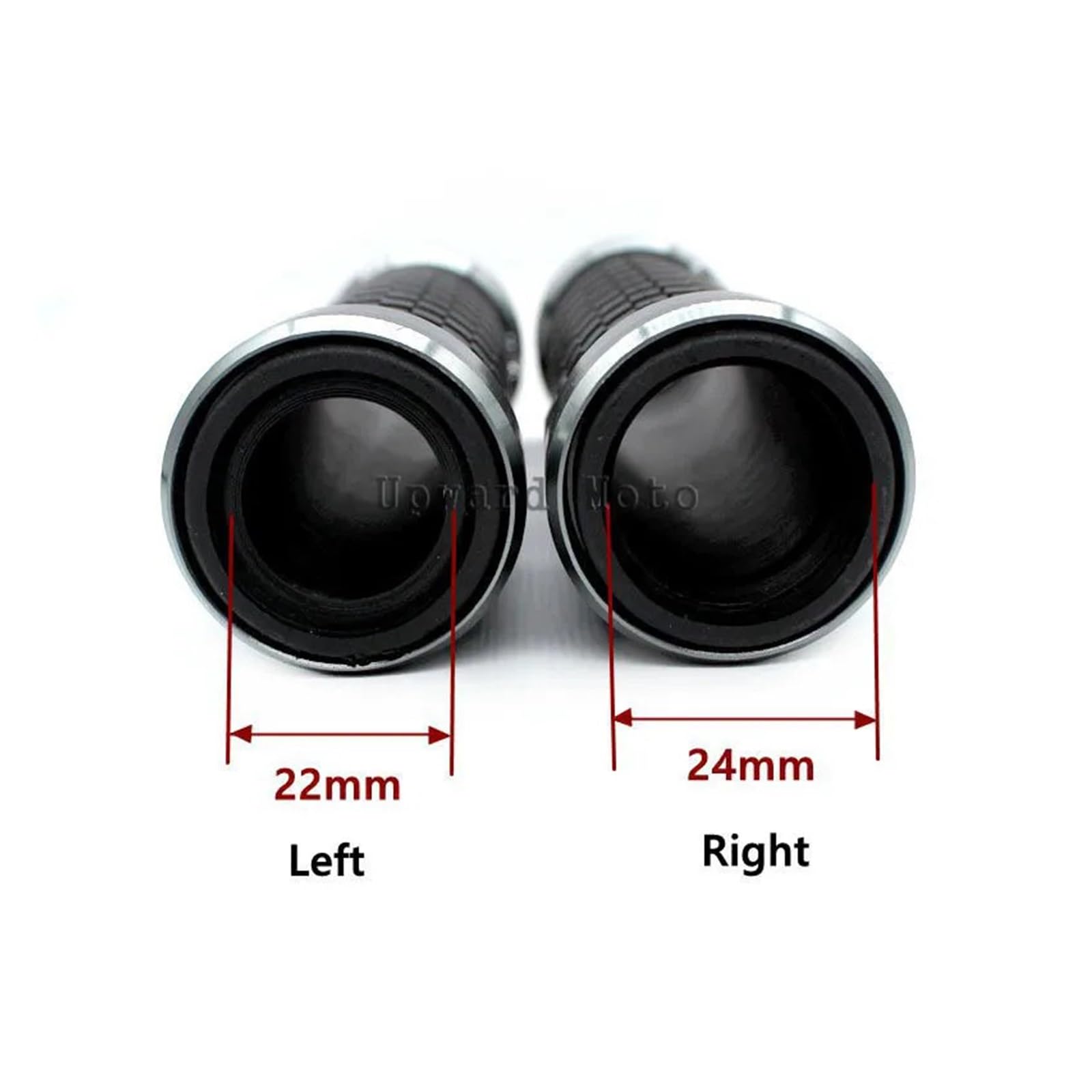 7/8" Manubri Alluminio Gomma Per Nexus 125 250 300 500 E3 GP800 GP850 2006-2021 Manopole Per Manubrio Da 7/8'' 22 Mm Per Moto