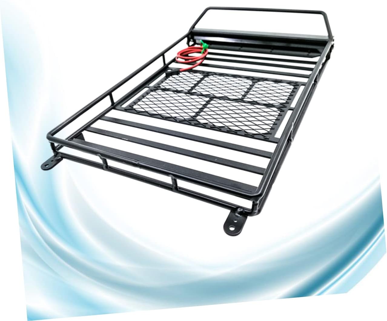 Car Crawler Roof Luggage Bracket 1:10 Scale Compatibility Storage Rack Light Bar Easy Install