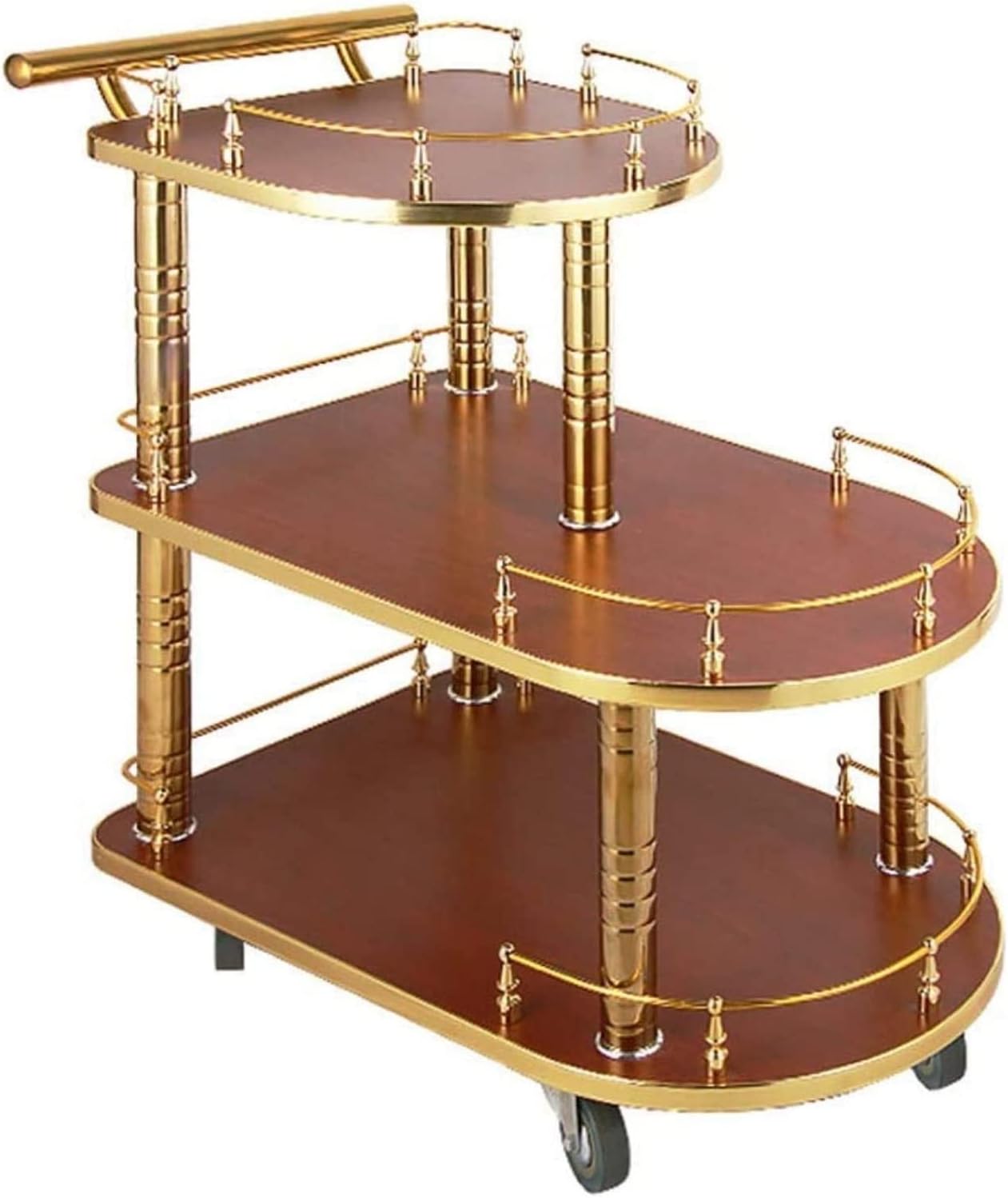 Bar Serving Cart Hotel Serving Trolley Wine Cart, Kitchen