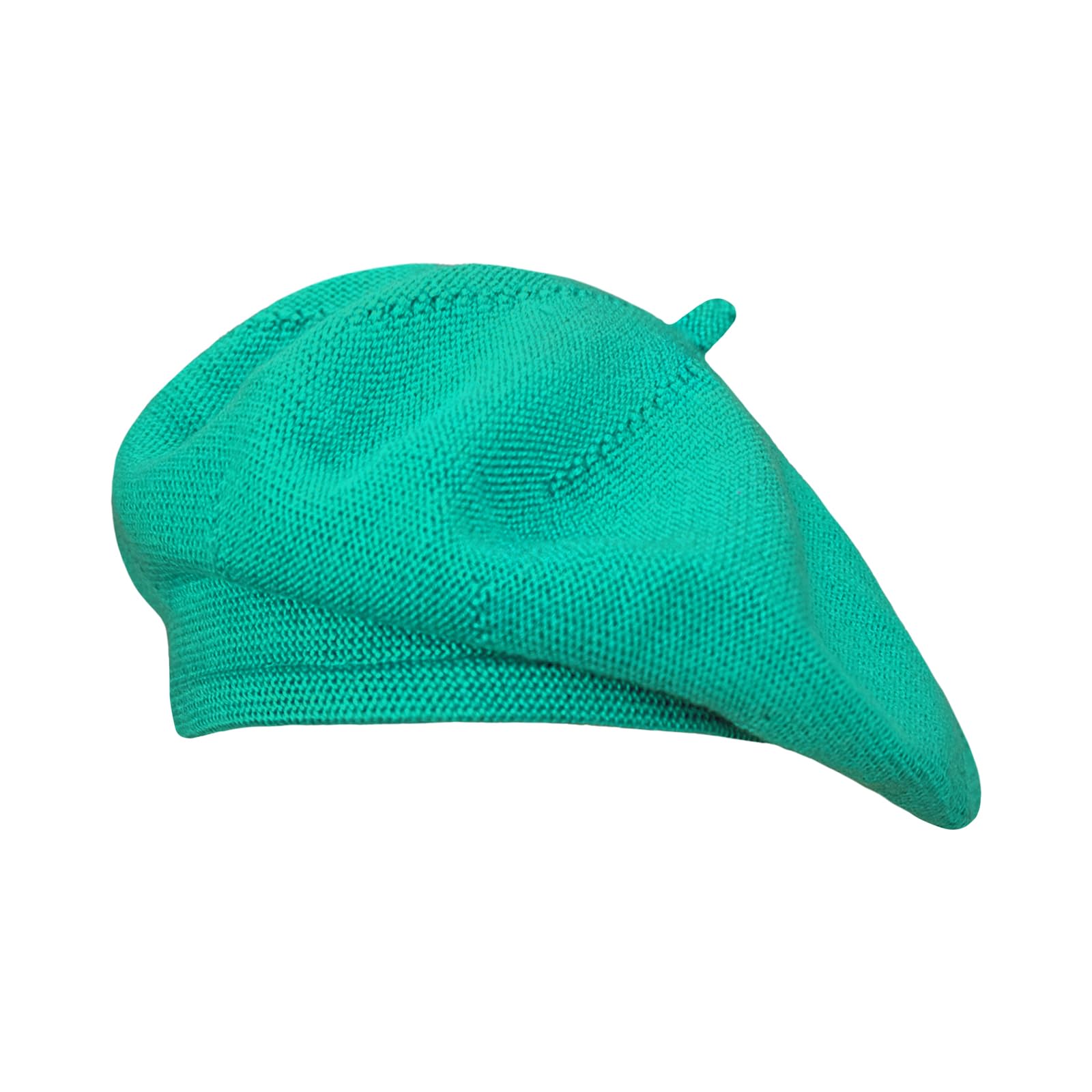 8322 Summer Knitted Thin Beret Hat For Women Slouchy French Style Loose ZARSIO Cotton French Beret Hat Summer Knitted Soft Thin  main image 3