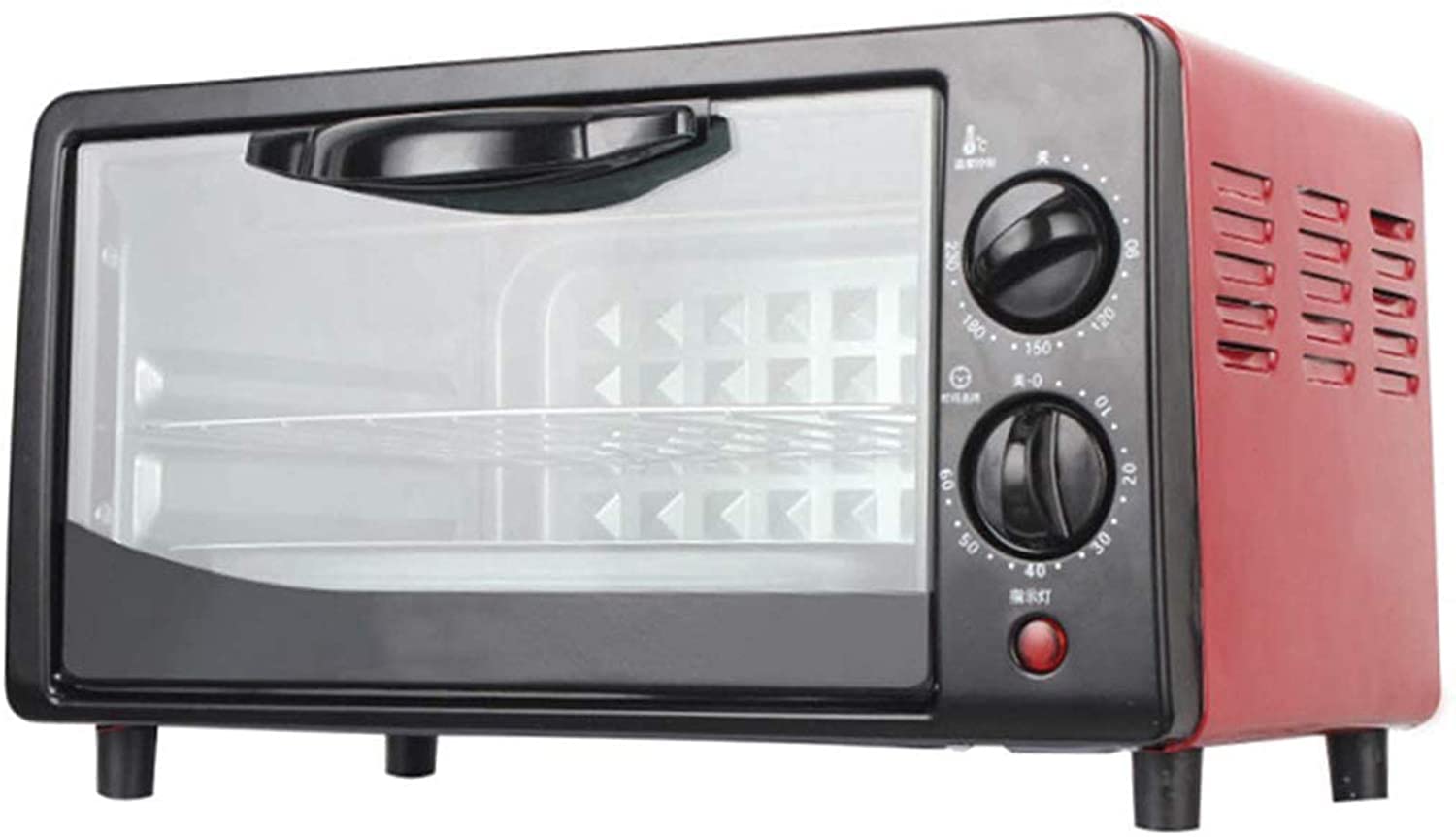Forno a microonde multifunzione con set da forno, potenza 800 W, temperatura regolabile e timer da 60 minuti, include griglia e teglia per cucinare in modo efficiente in casa