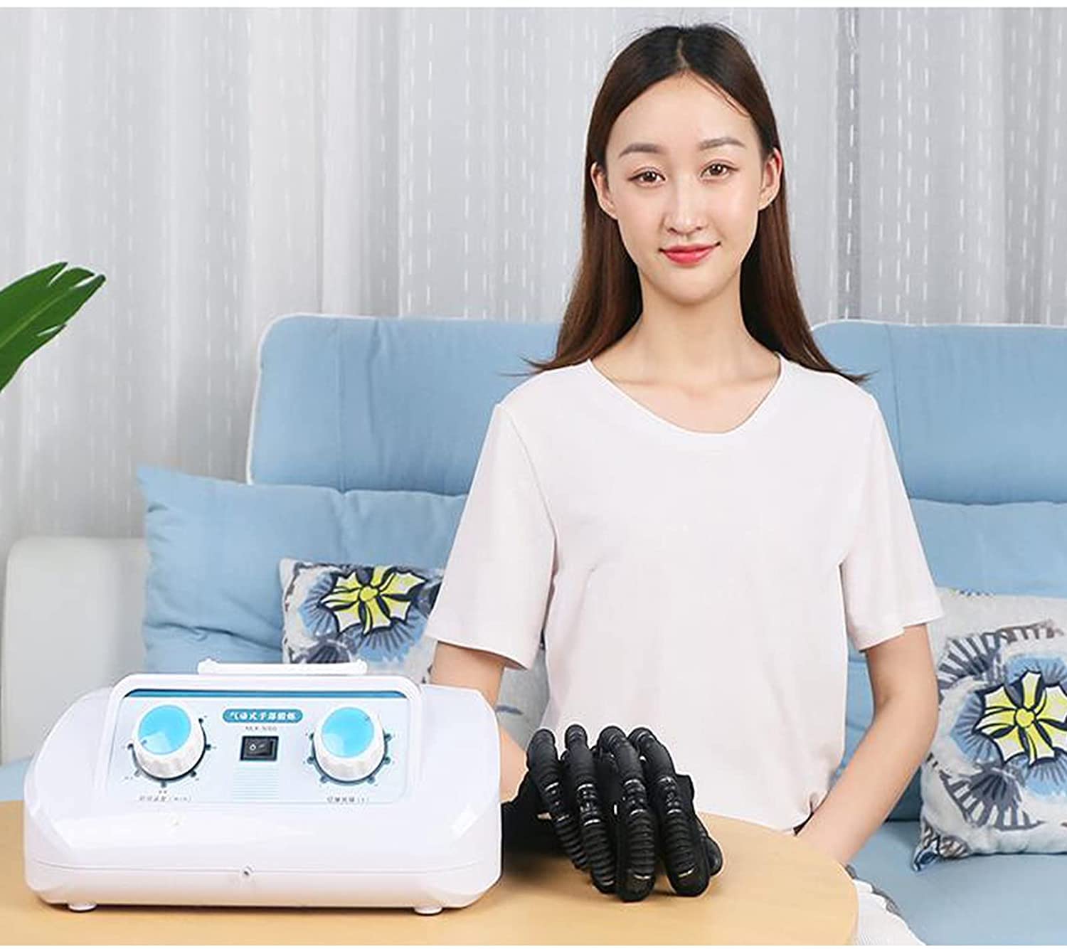 Guantes De Robot De Rehabilitación, Función De Entrenamiento De Dedos De La Mano, Equipo De Ejercicios De Recuperación, Ejercicio De Extensión De Dedos para Pacientes con Hemiplejia