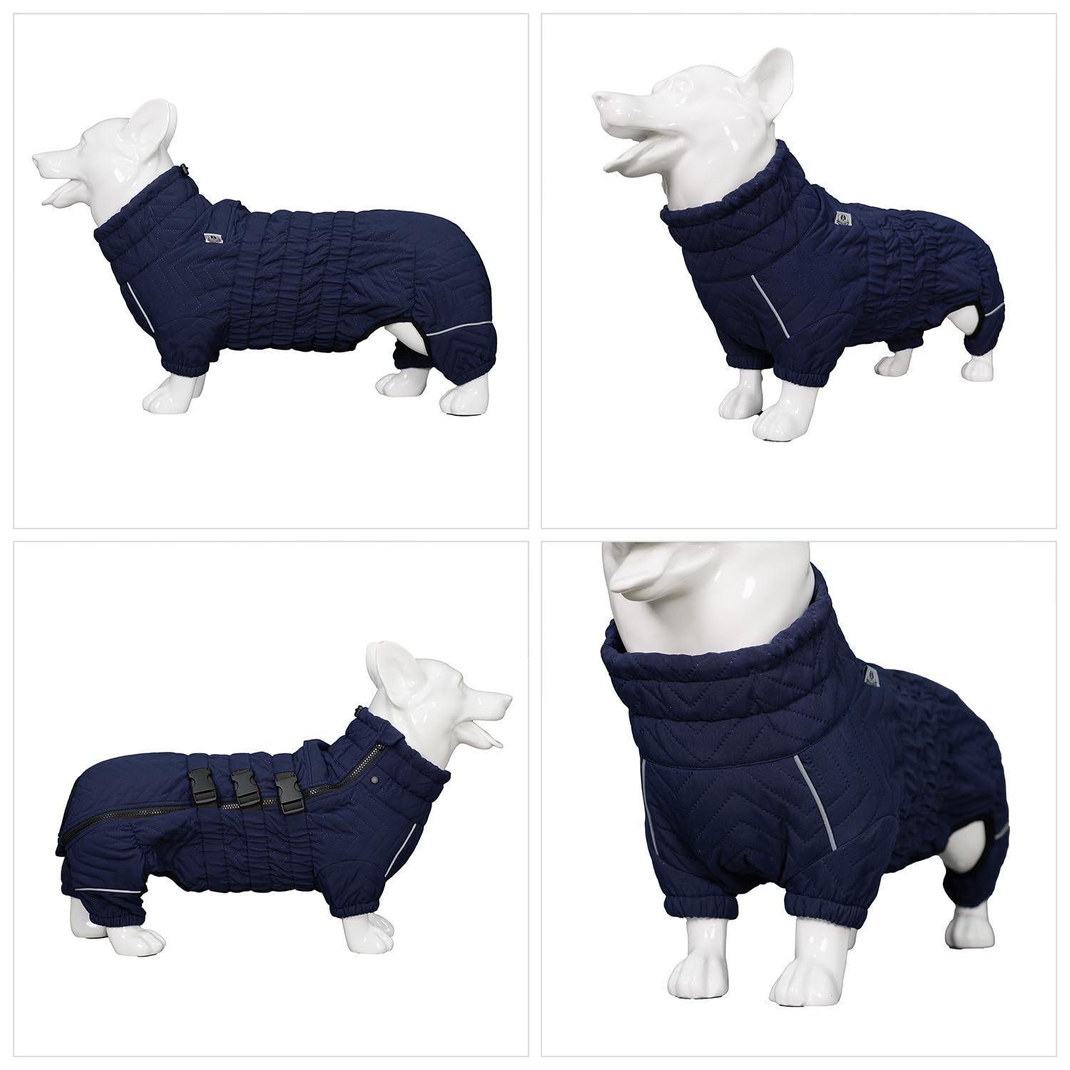 Warm Dog Coat Double Layers Dog Vest - Image 3