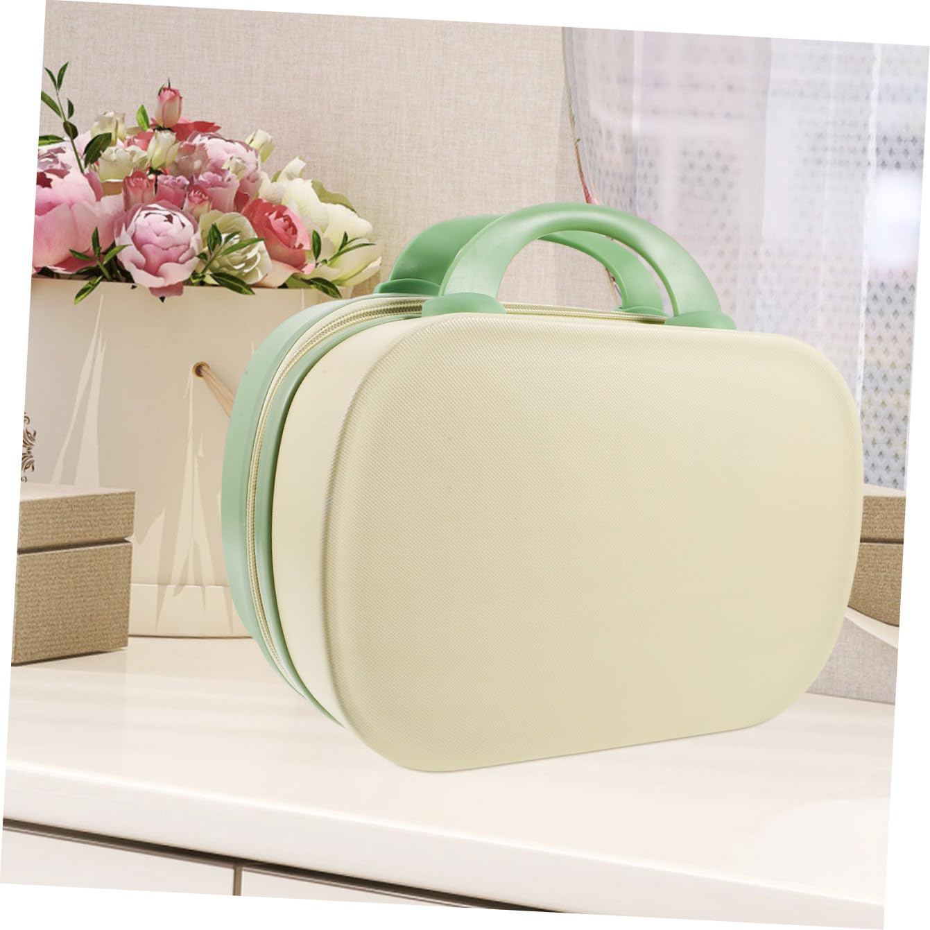 Ipetboom Hartschalen Kosmetik Reisekoffer Für Frauen Tragbare Make-up Tasche Mit Großem Stauraum Und Schockfest Für Reisen Und Alltag