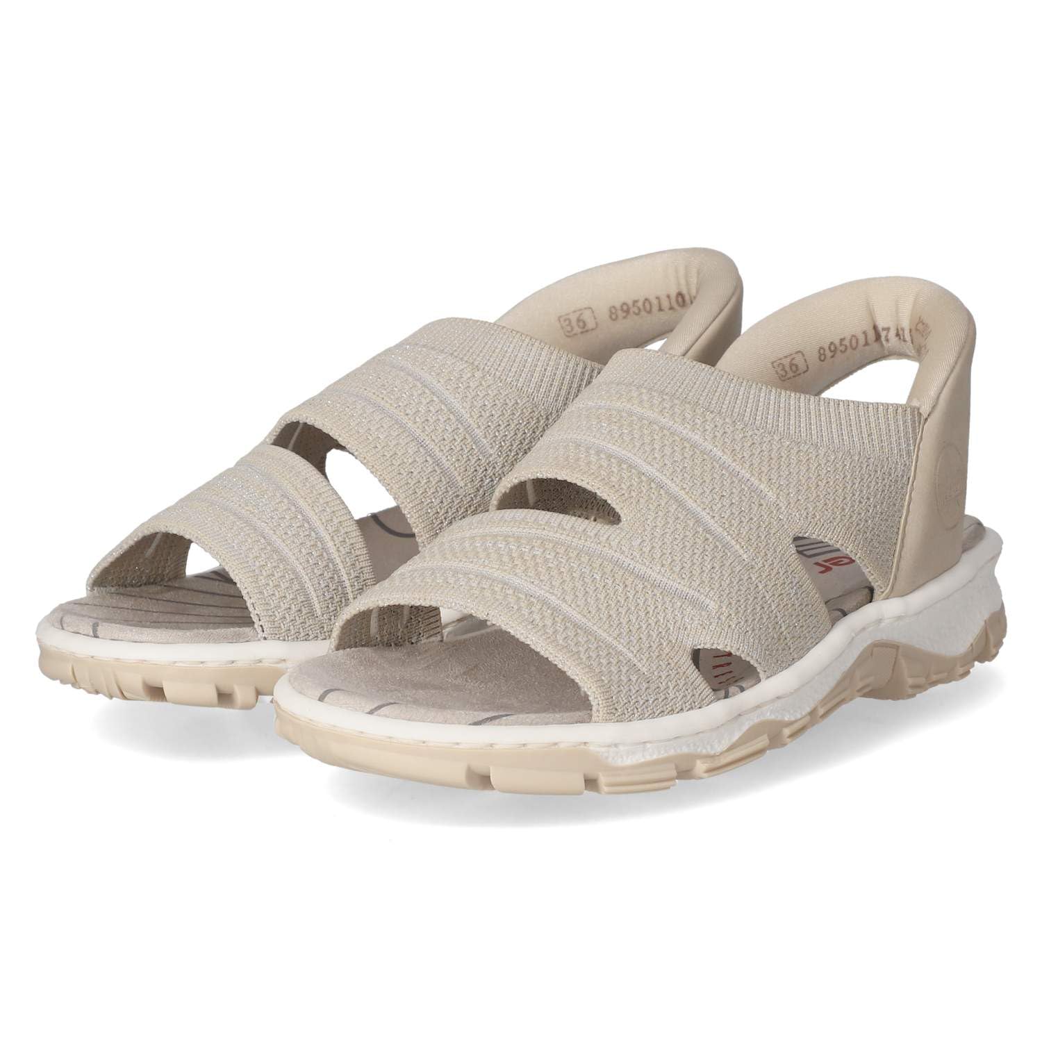 Rieker Damen Sandalette in braun