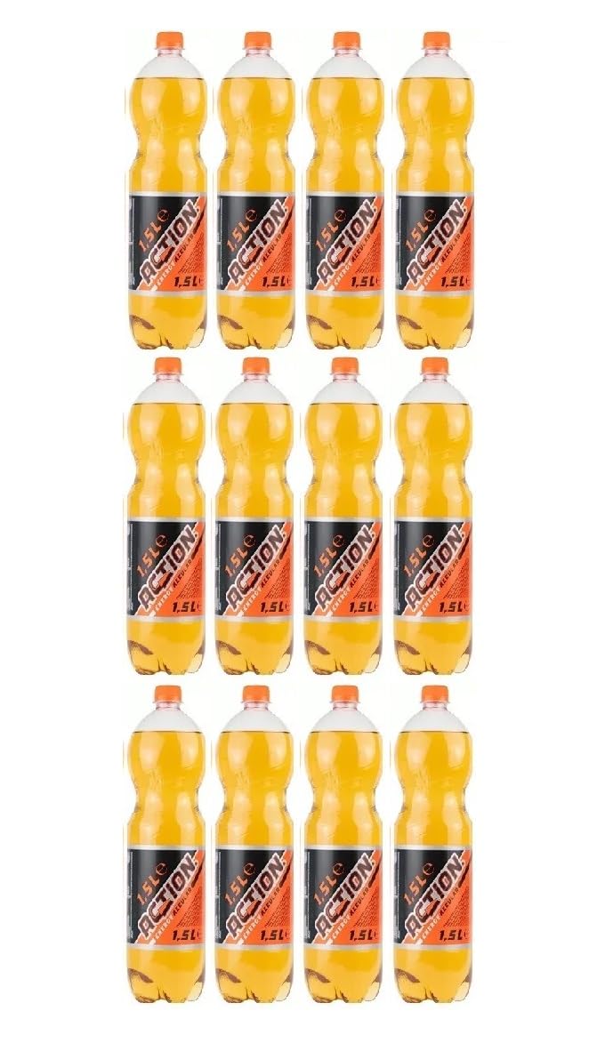 12 Flaschen Action Energy Drink a 1,5 L inkl. EINWEGPFAND + Space Keks gratis a 45 g von Onlineshop Bormann