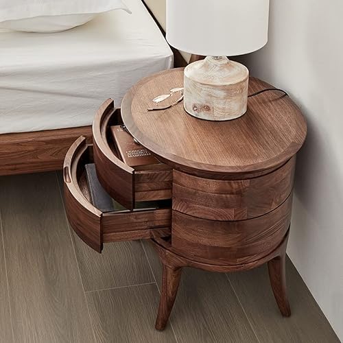 Miniatura 6 de NIZAME Cómoda para dormitorio con 2 cajones aparador de madera armario de almacenamiento para dormitorio pasillo entrada multifuncional 236 x 181 x