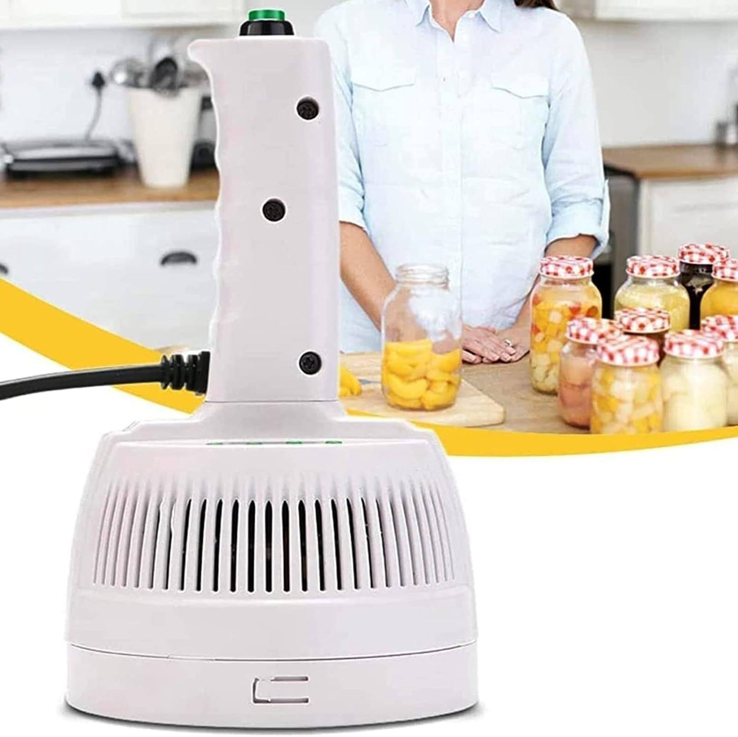 Sellador térmico manual portátil para bolsas de plástico, potencia y tiempo ajustables, longitud de sellado de 20-130 mm, máquina de sellado manual para aperitivos, dulces y alimentos, reduce el