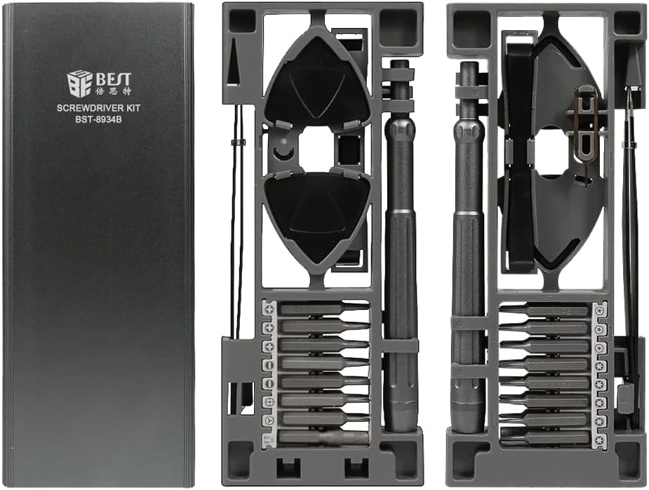 BST-8934B 24 in 1 Precision Screwdriver Set - S2 Repair Disassemble Tool Set for Mobile Phone Repair