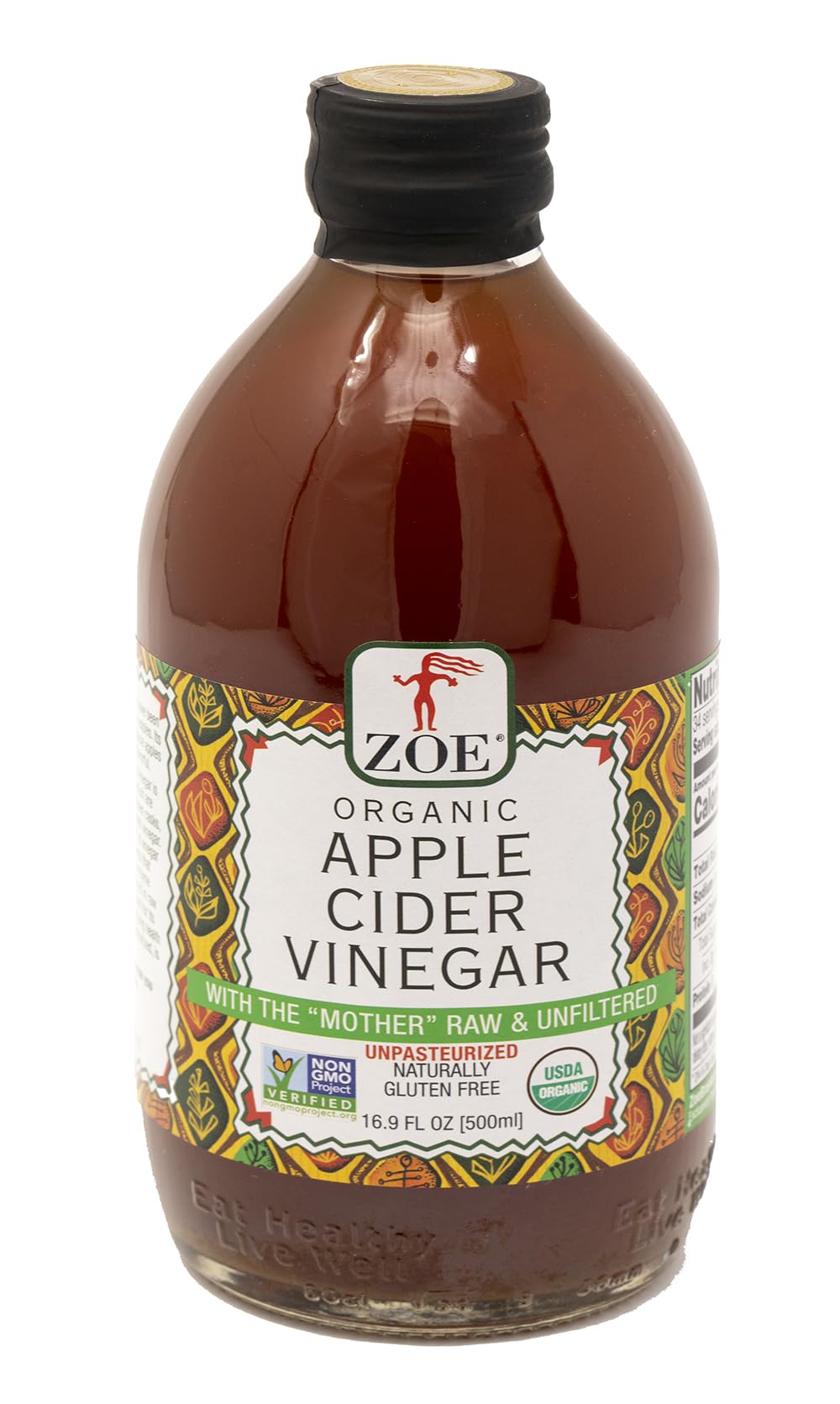 Zoe Apple Cider Vinegar, 17 Fluid Ounce