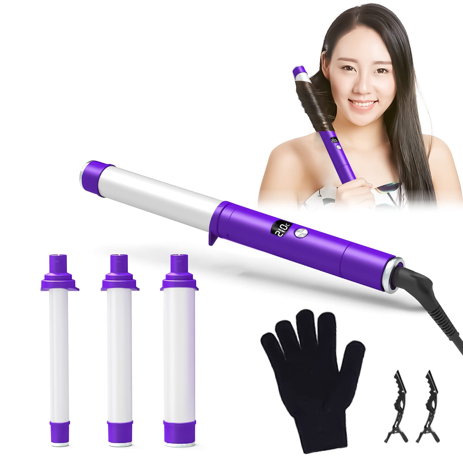radiant カールヘアアイロン32mm 温度調節機能付き 楽天市場】【正規代理店】【レビューで「ヘアオイル」プレゼント