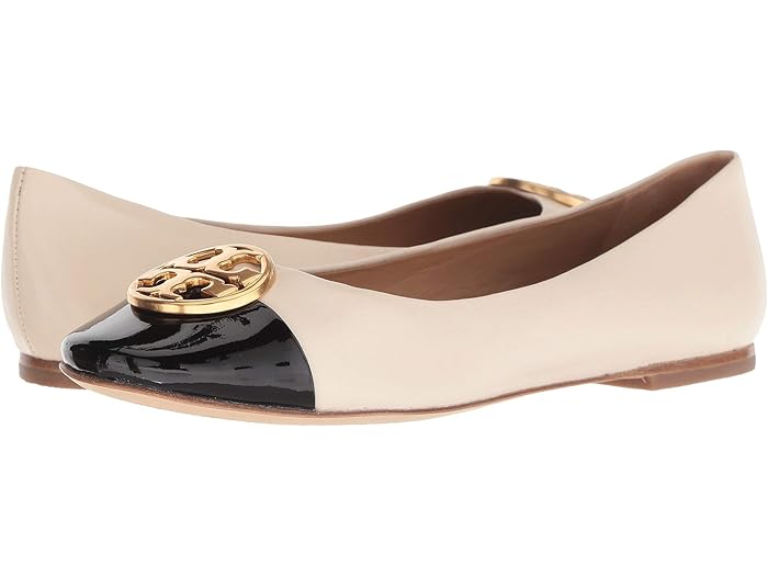 tory burch cap toe ballet flats