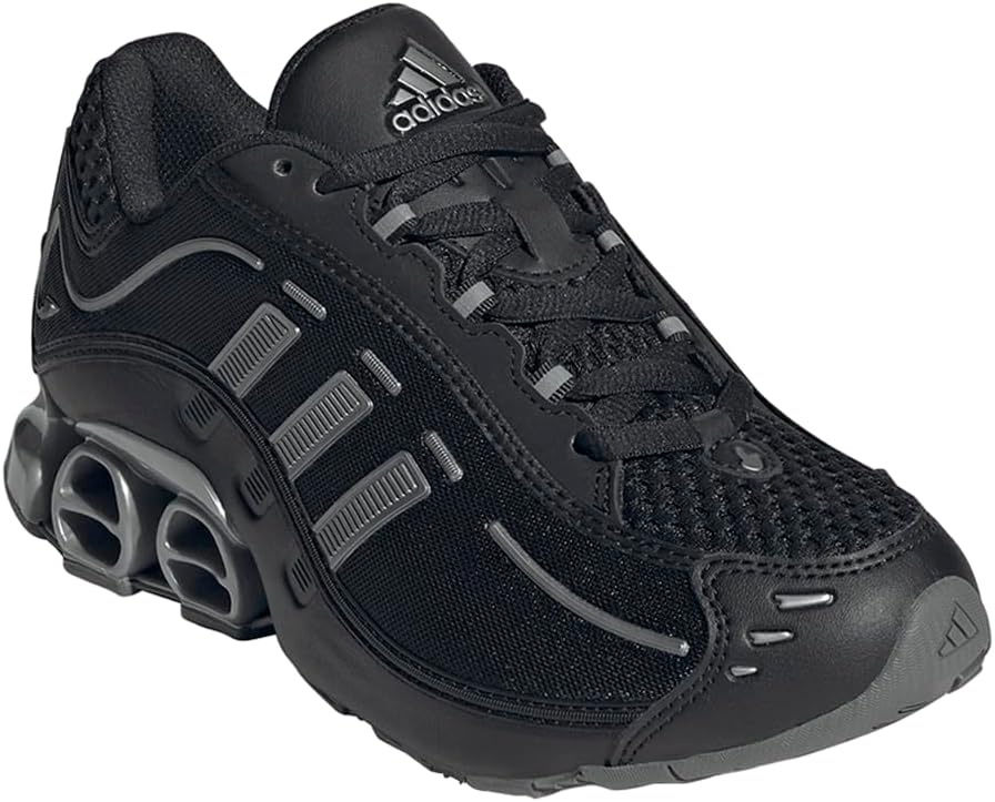 adidas Womens Megaride O1 Lace Up Sneakers Shoes Casual - Black - Image 2