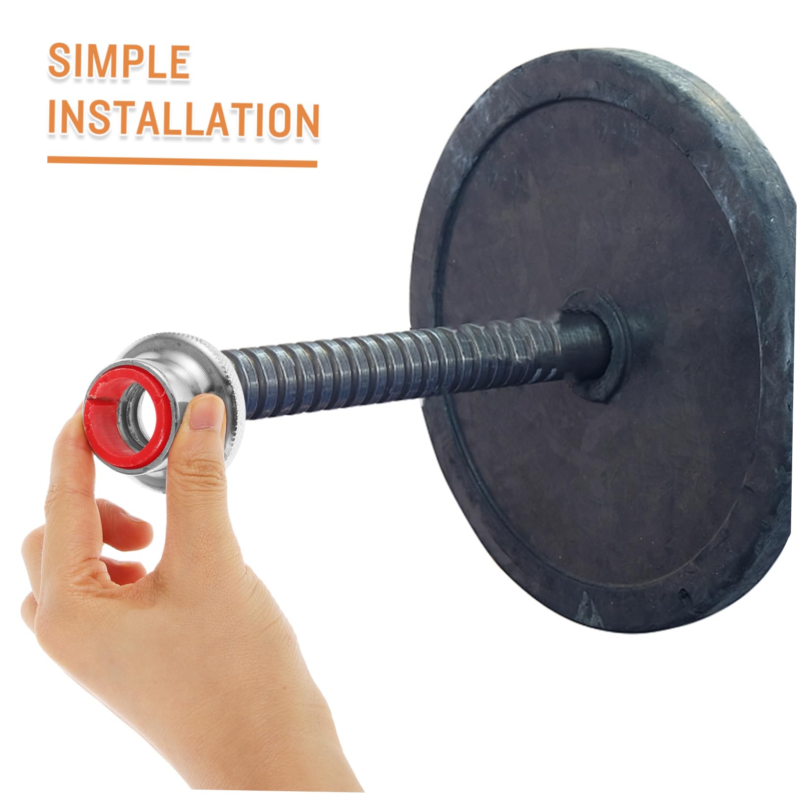 LIOOBO Barbell Parts Barbell Self-Locking Nut Dumbbell Self-Locking Nut Universal Fit