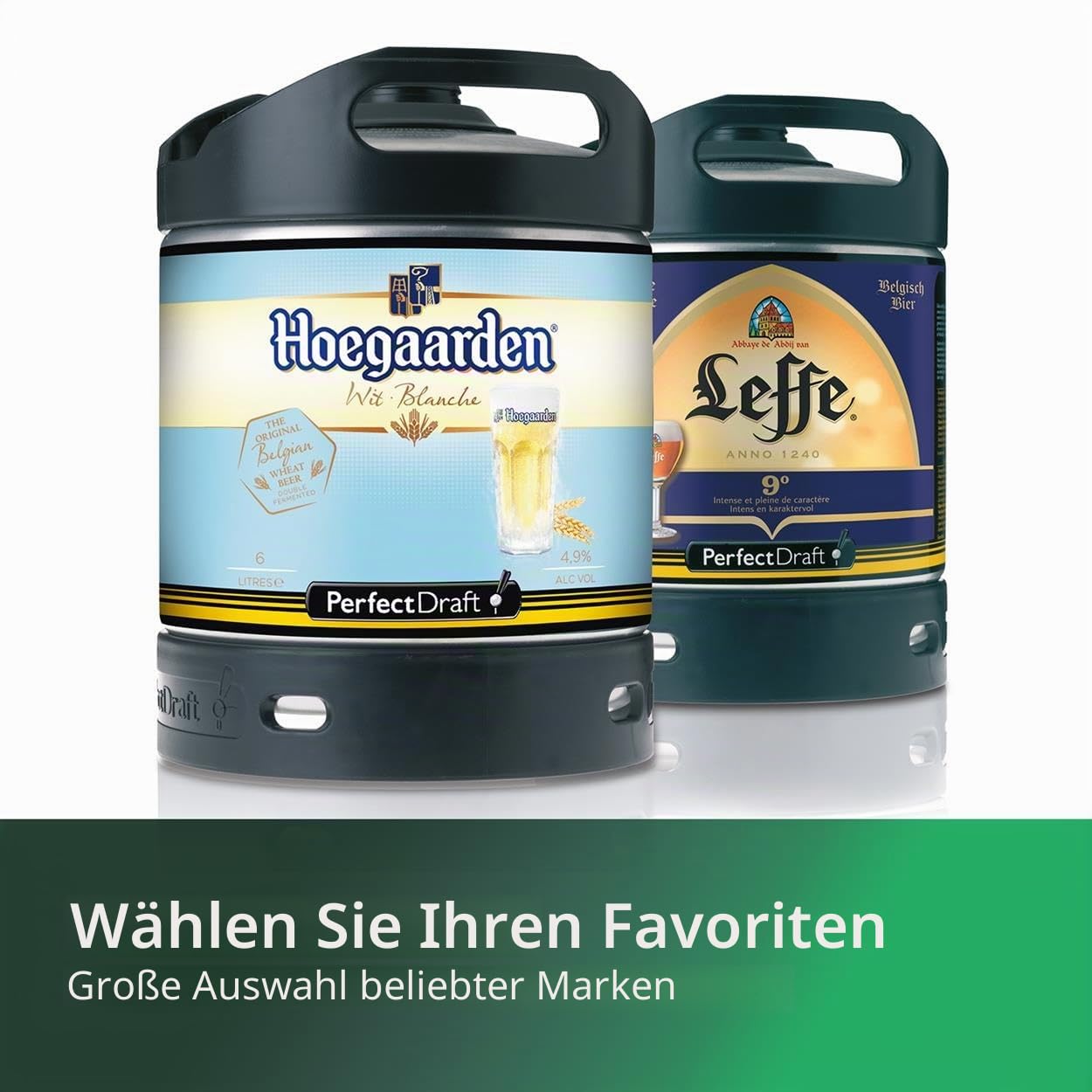 Philips PerfectDraft - Bierzapfanlage für zu Hause, Zapfanlage für Hausbars, Silber/Schwarz (HD3720/25)