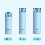Bubba 18 oz Dualsip Water Bottle with Straw & 2-Way Lid | Leakproof Metal Tumbler | Insulated Stainless Steel | Reusable | Lightweight | Dishwasher Safe | Lead & BPA-Free | Daydreamin'
