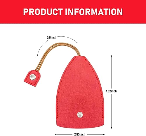 Miniatura 2 de 2 bolsas de almacenamiento extraíbles para llaves de automóvil, 5.51 x 2.95 pulgadas, colgante oculto de gran capacidad, para la mayoría de los