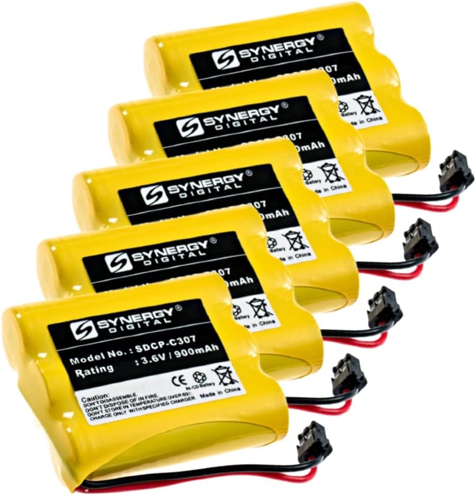 Synergy Digital Cordless Phone Batteries, Works with