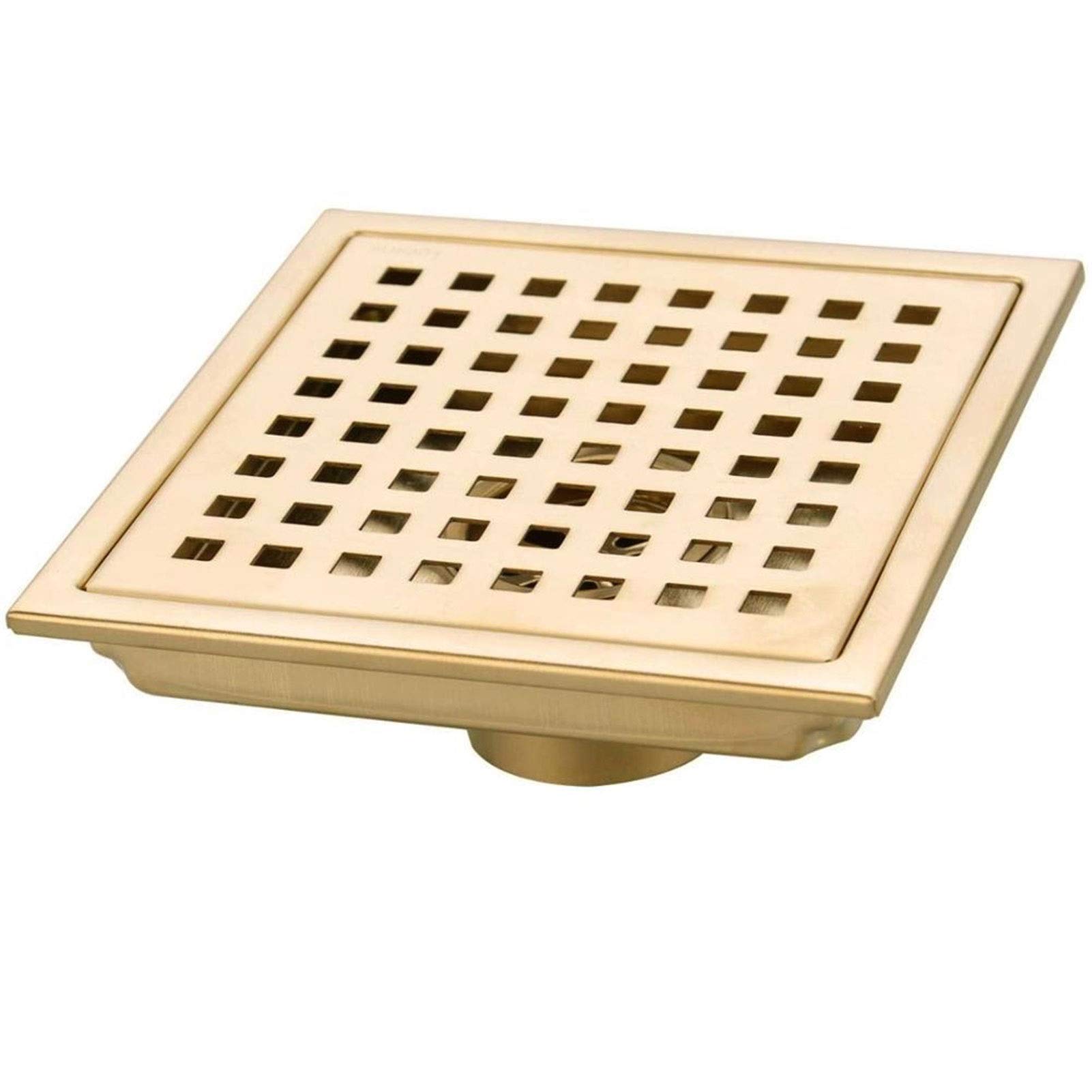 Drenaje del Piso de la Ducha Piso de la Ducha Cuadrado Cepillado Acero Inoxidable 304