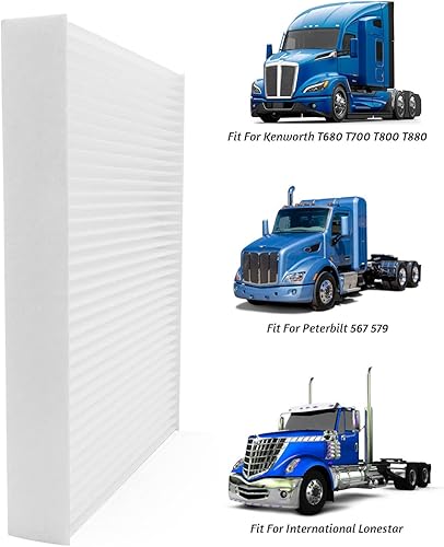 Miniatura 2 de Filtro de cabina apto para Kenworth Peterbilt International Lonestar Reemplazar X1987001, filtro de cabina de aire acondicionado para camión,