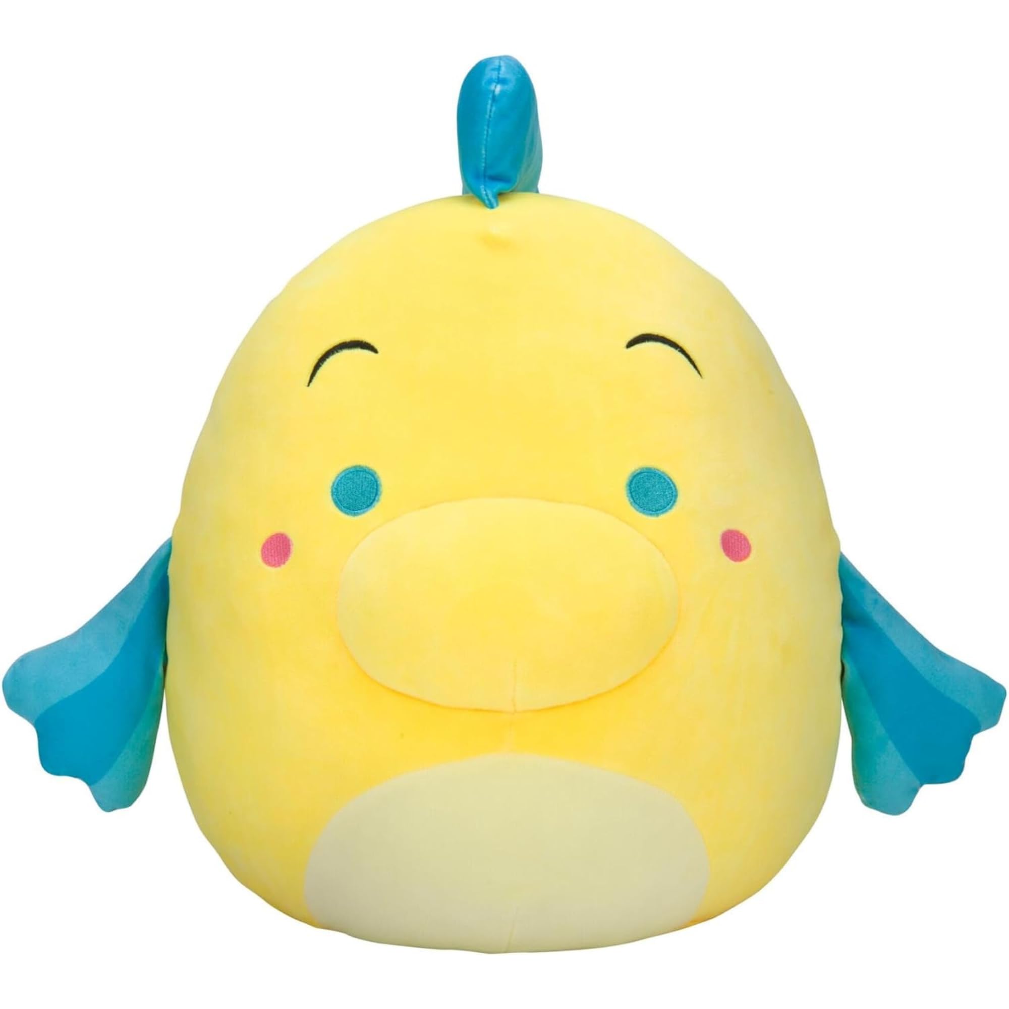 Disney Classic Squishmallows 8" 20cm Plush Toys With Embroidered Features - (Flounder)