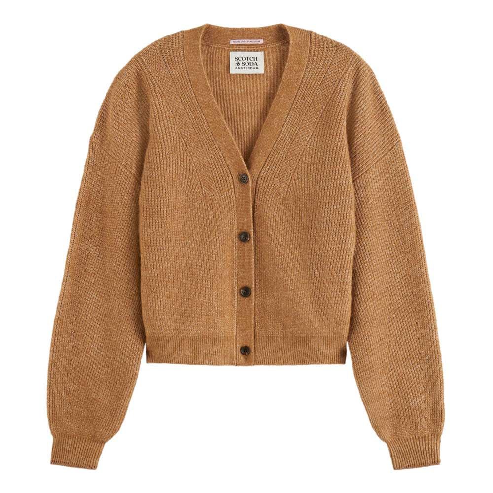 Scotch & Soda Core Fuzzy Relaxed Cardigan