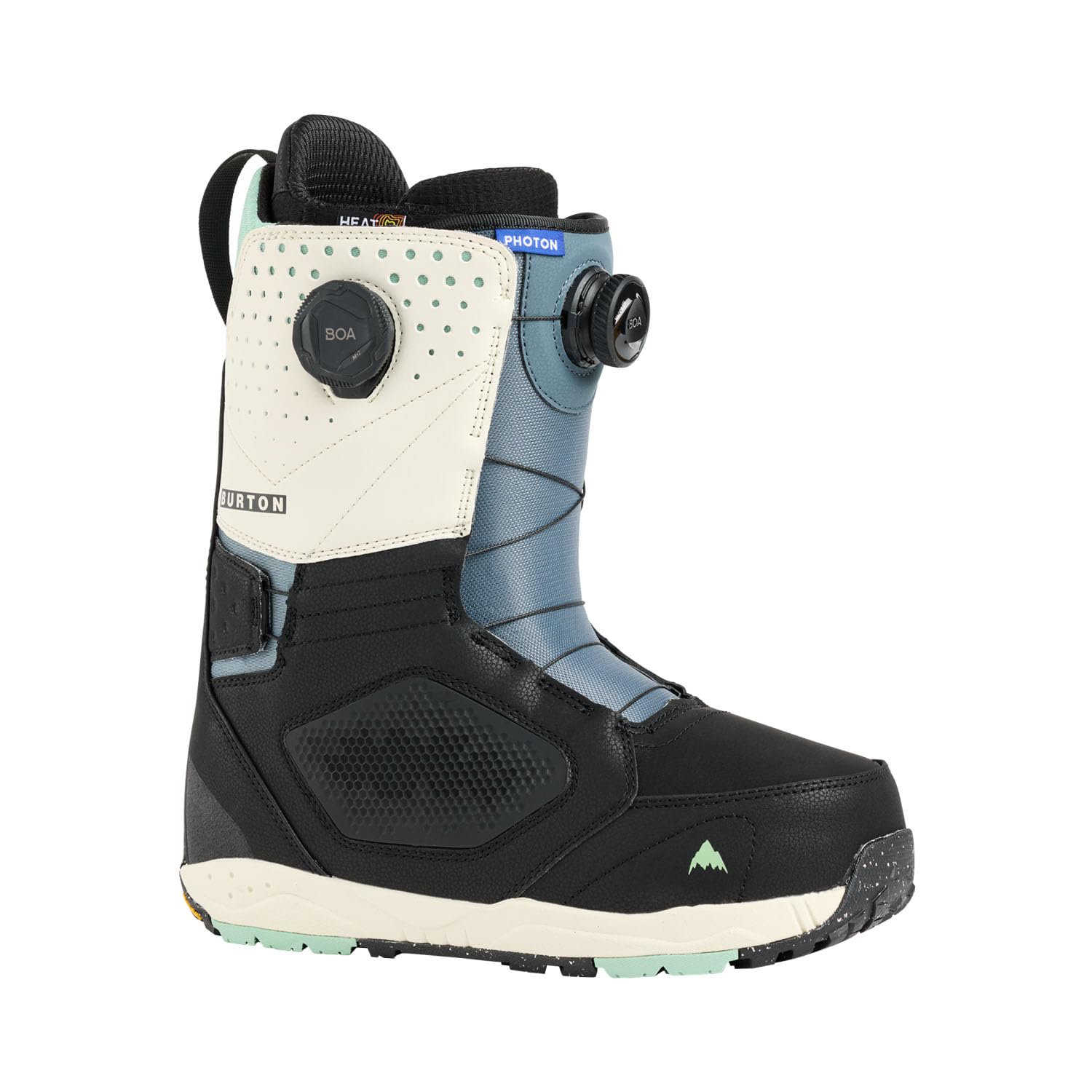 Burton - Stivali da snowboard Photon Boa Regular Black / Multi Uomo - Uomo - Taglia 47 - Nero