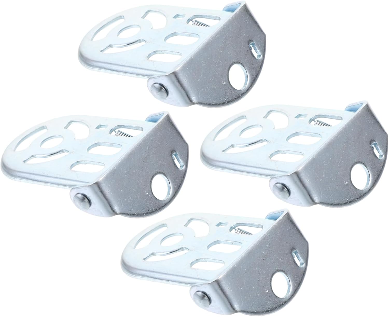 CHILDWEET Bike Rear Foot Pegs 2-Pair Set Foldable Metal Footrests for Mountain and Road Bicycles Suitable for Cycling Enthusiasts